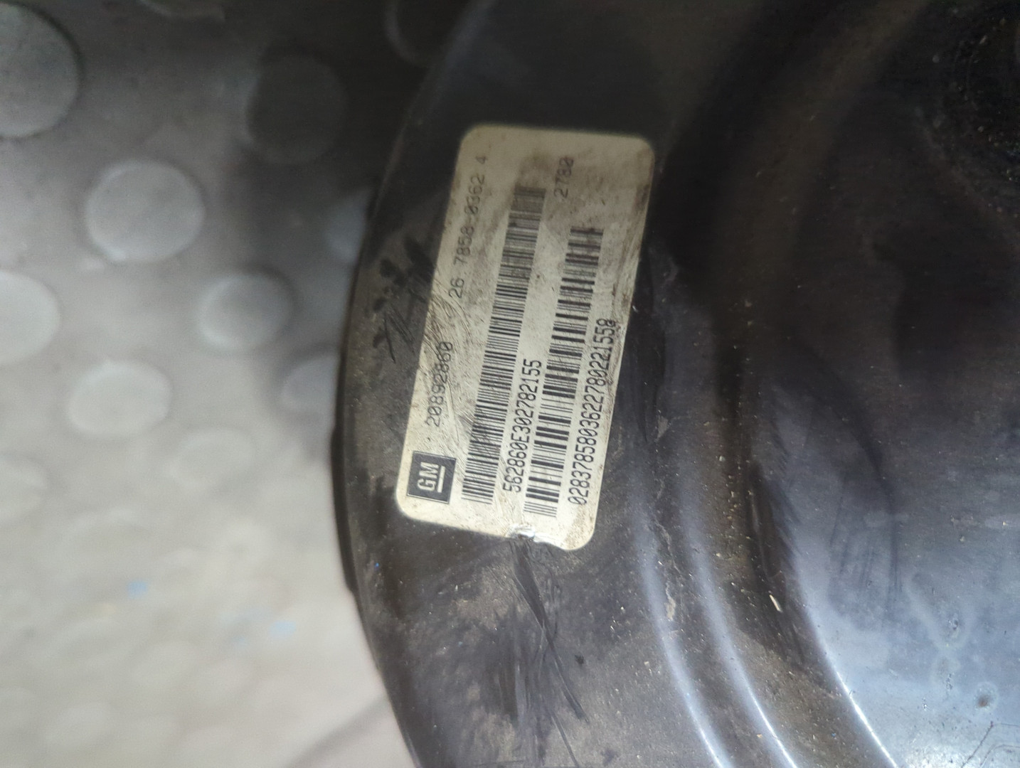 Усилитель тормозов вакуумный