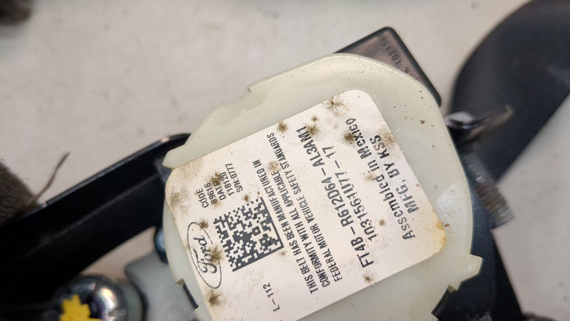 Ремень безопасности