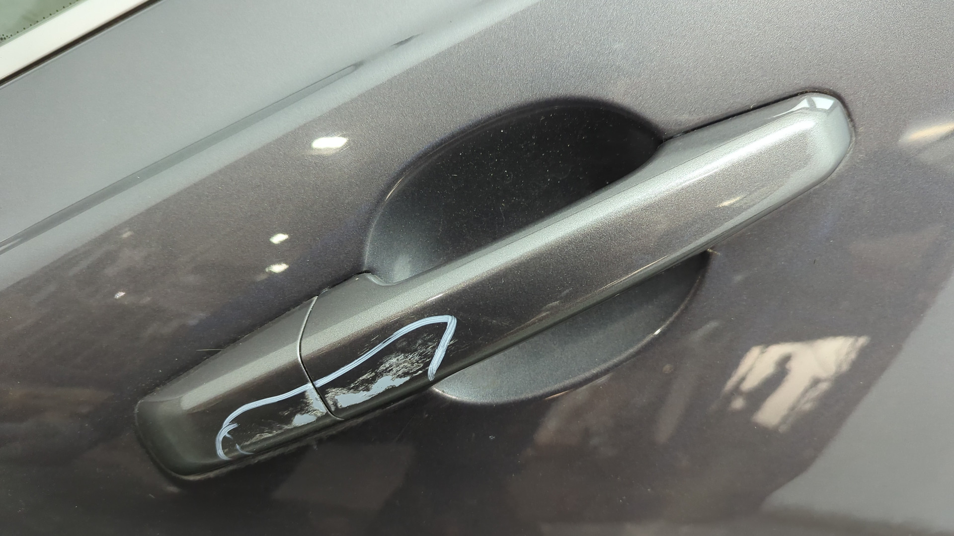 Дверь задняя правая