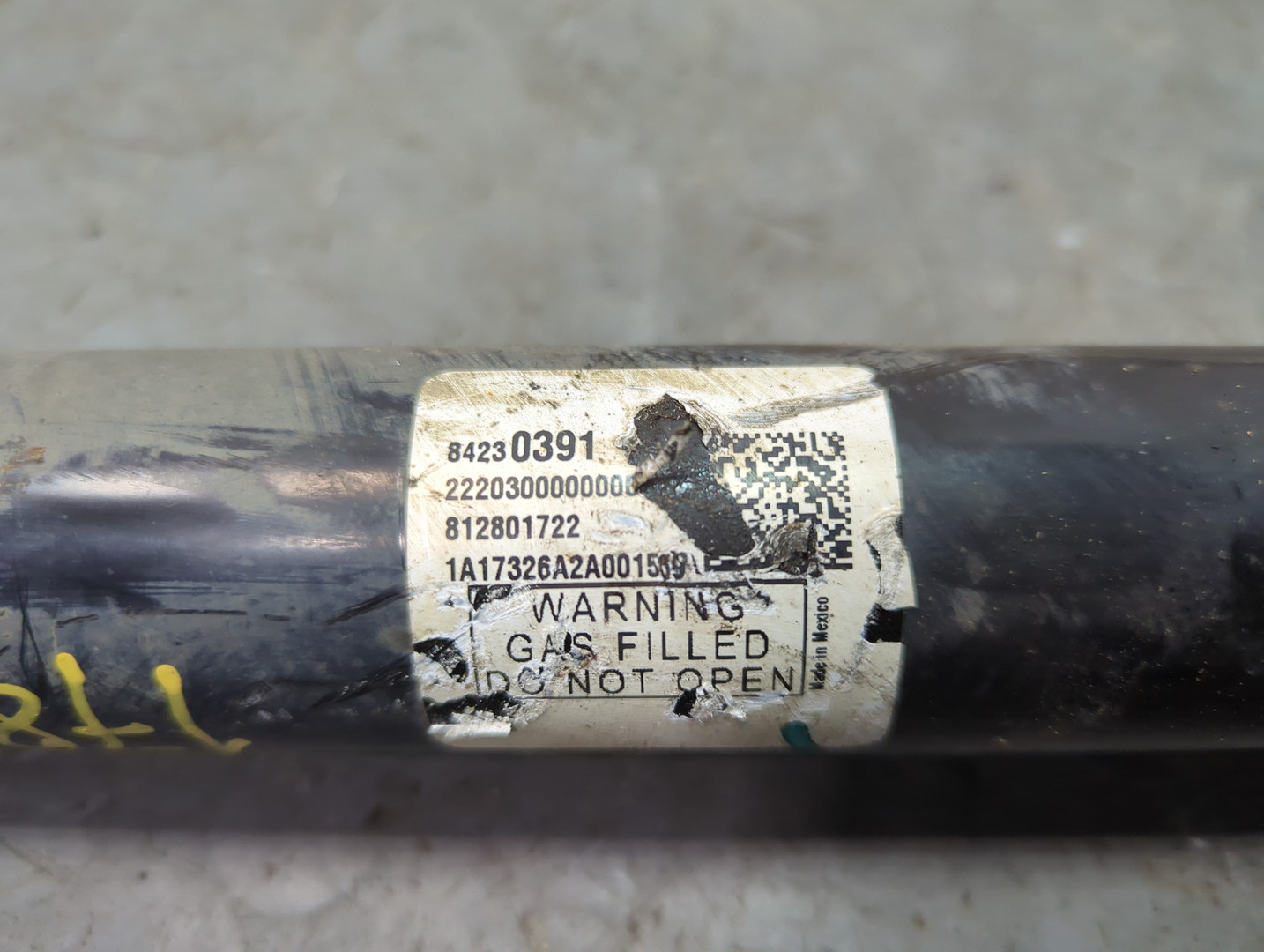 Амортизатор задний (стойка)