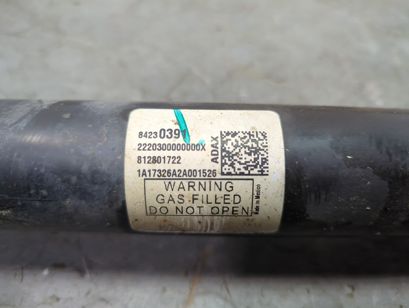 Амортизатор задний (стойка)