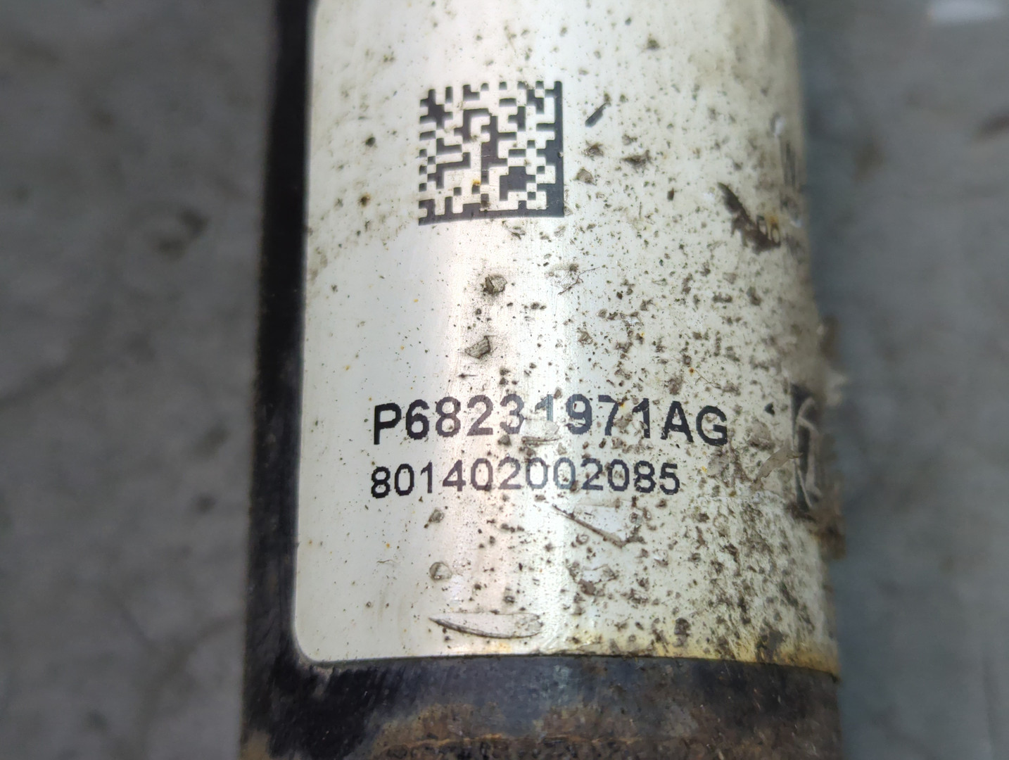 Амортизатор задний (стойка)