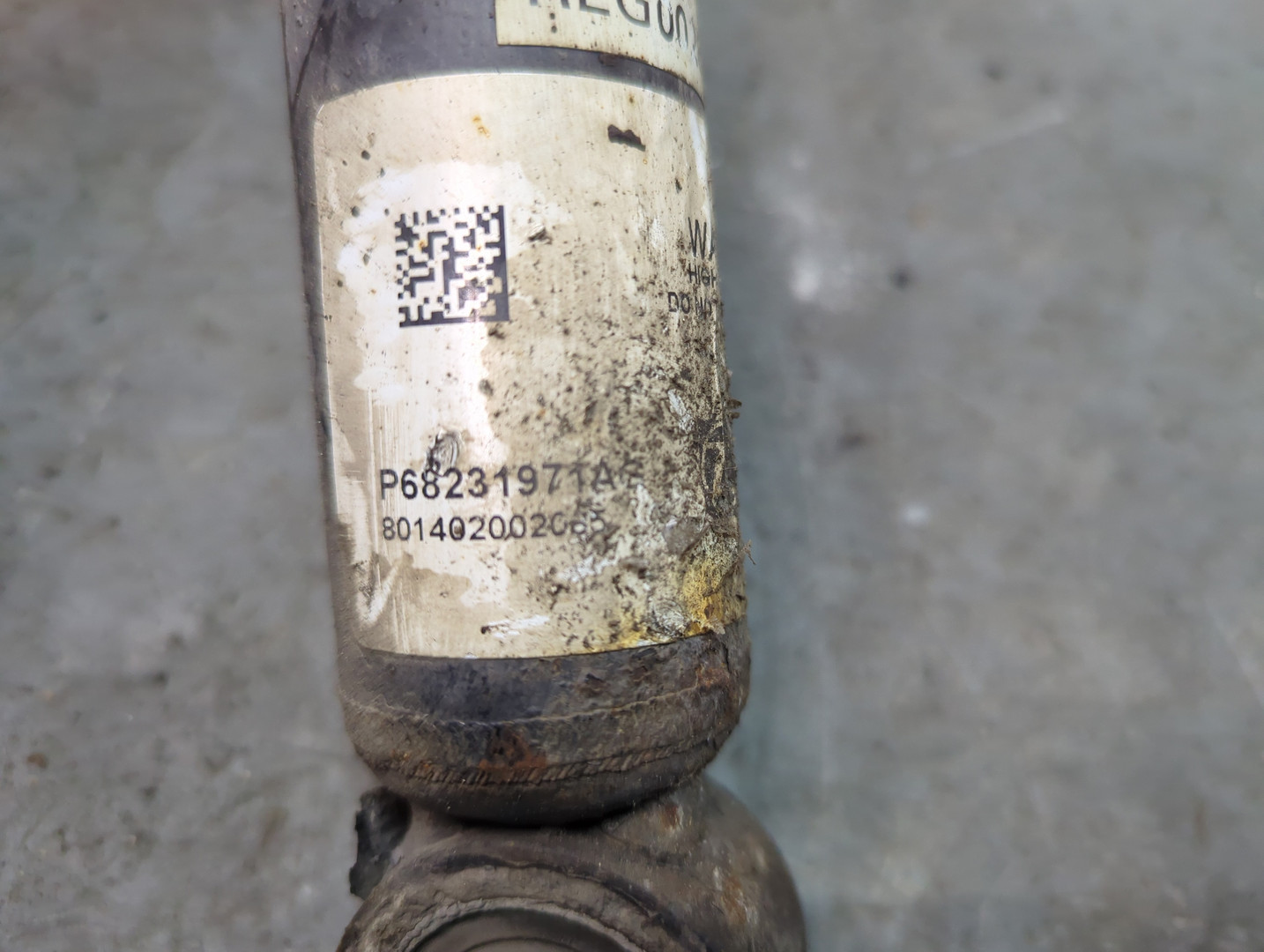 Амортизатор задний (стойка)