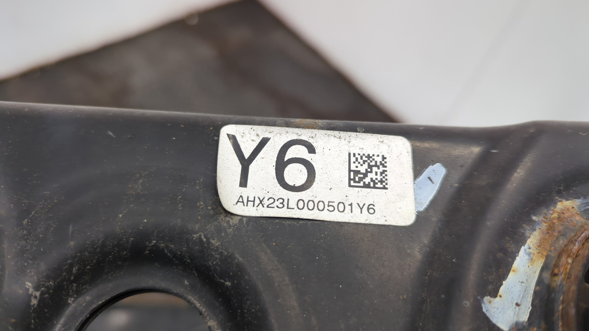 Балка задняя