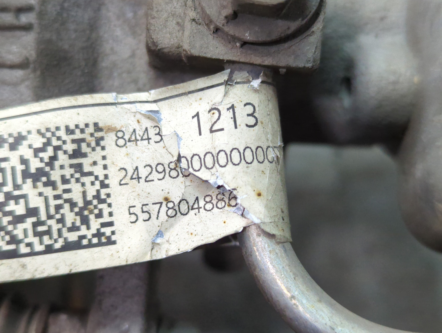 Суппорт задний левый