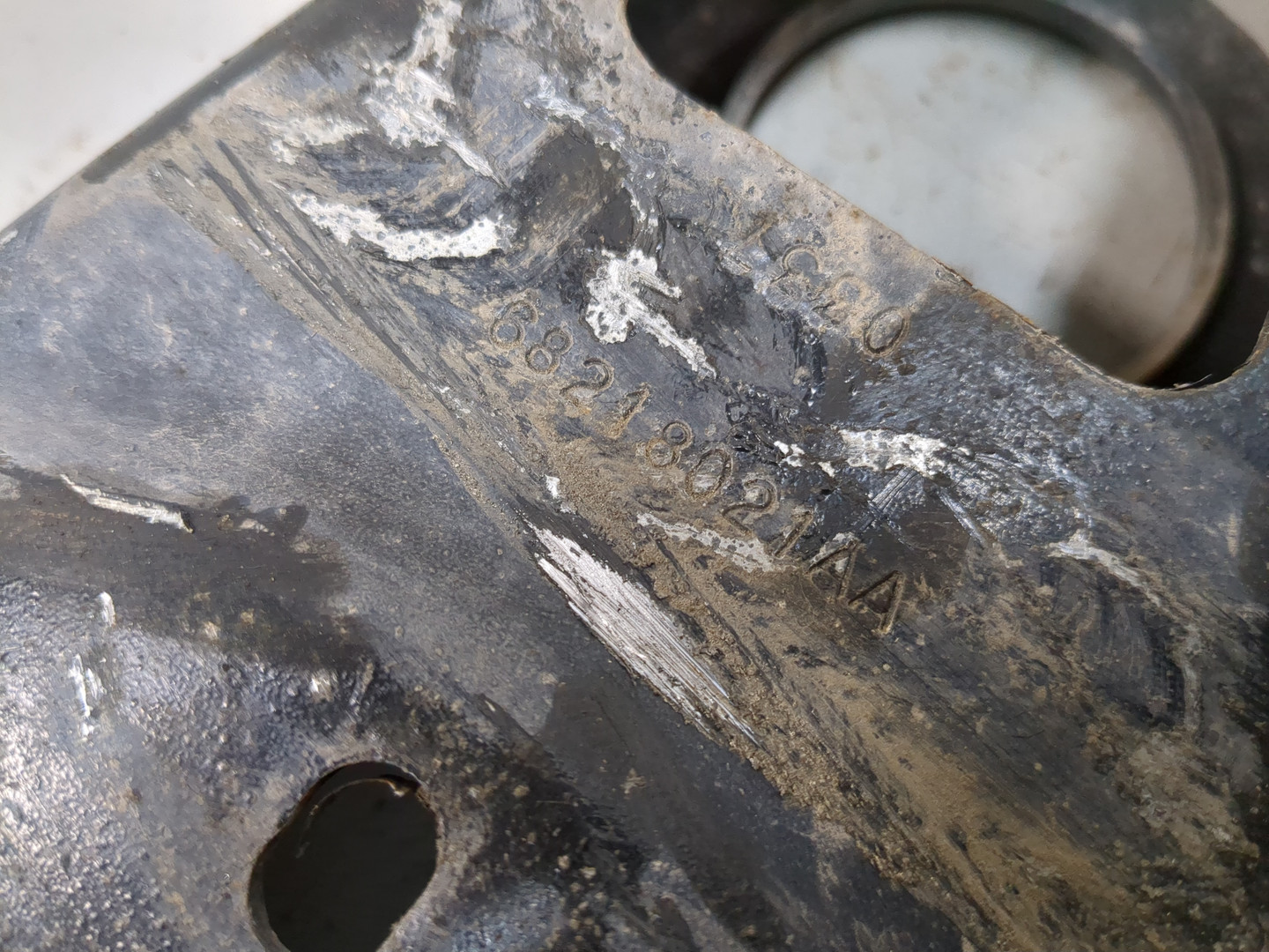 Рычаг задний