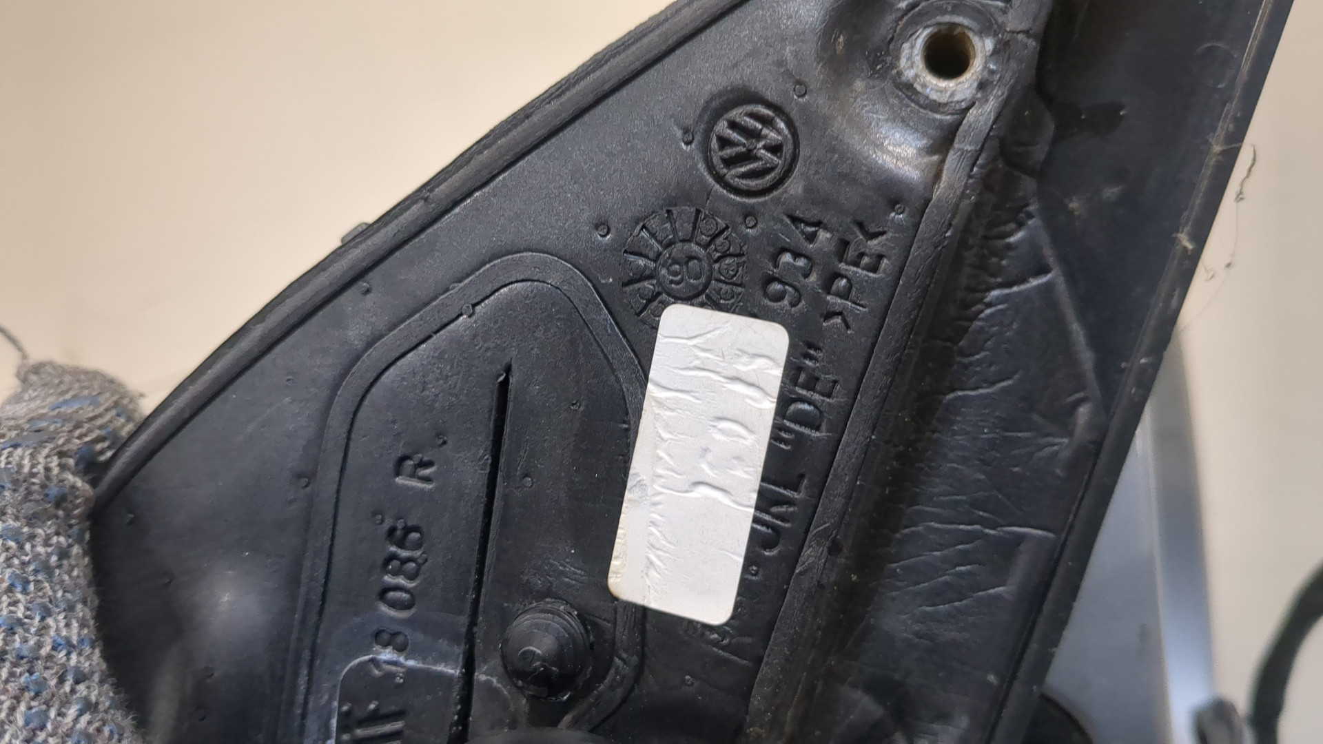 Зеркало правое электрическое