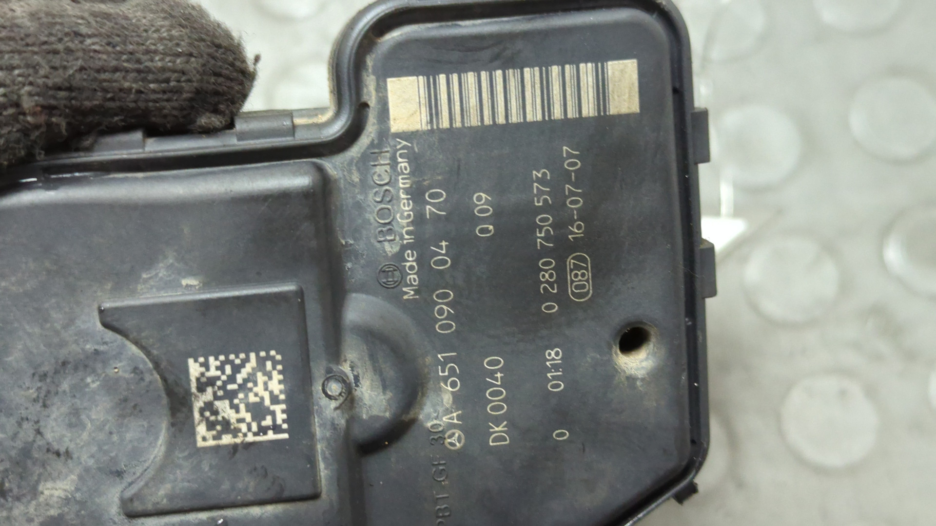 Заслонка дроссельная электрическая