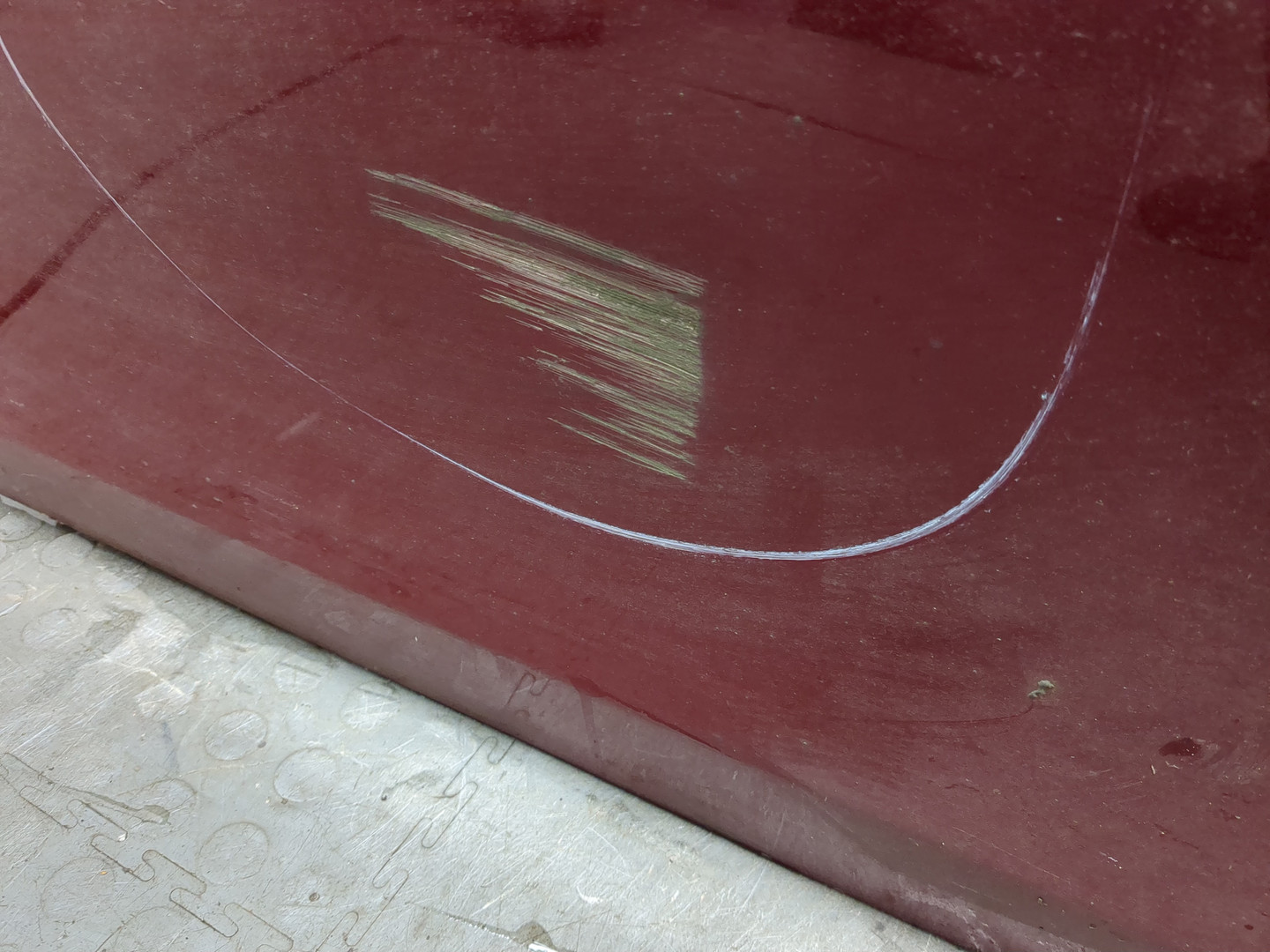 Дверь задняя левая