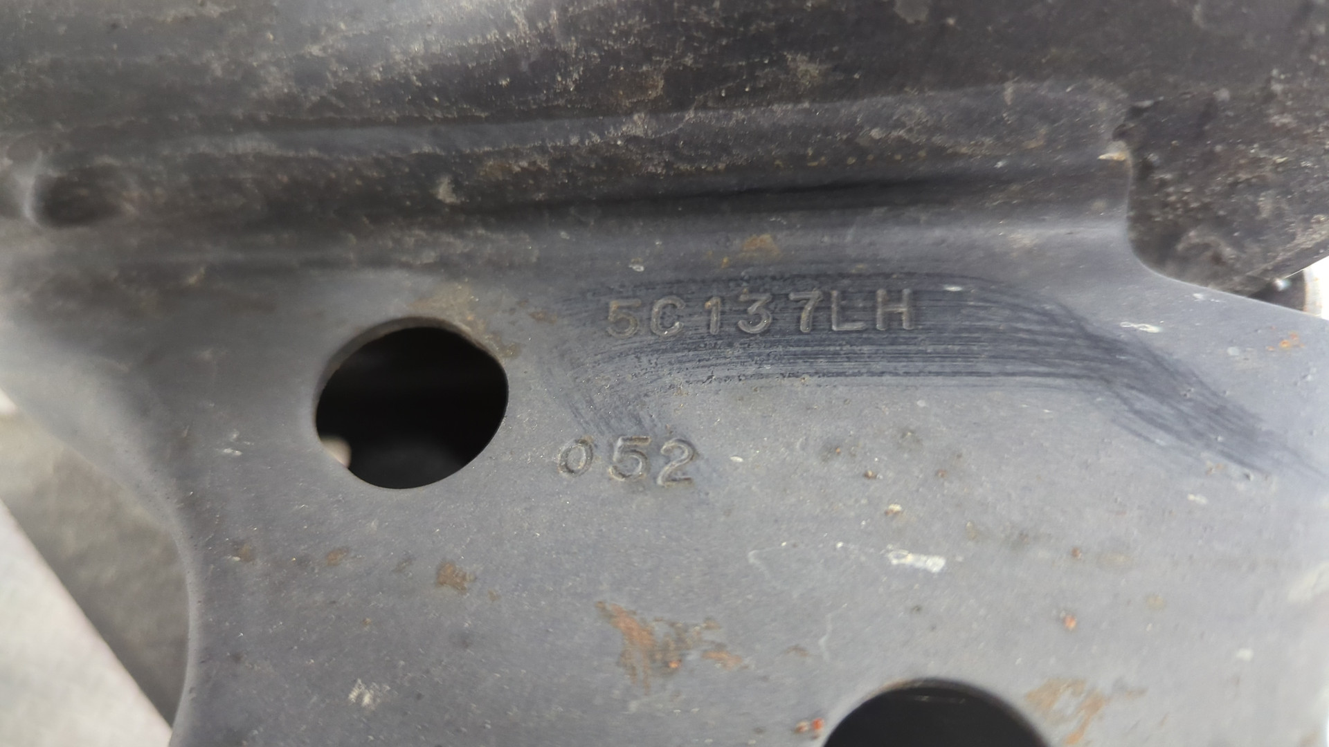 Балка задняя