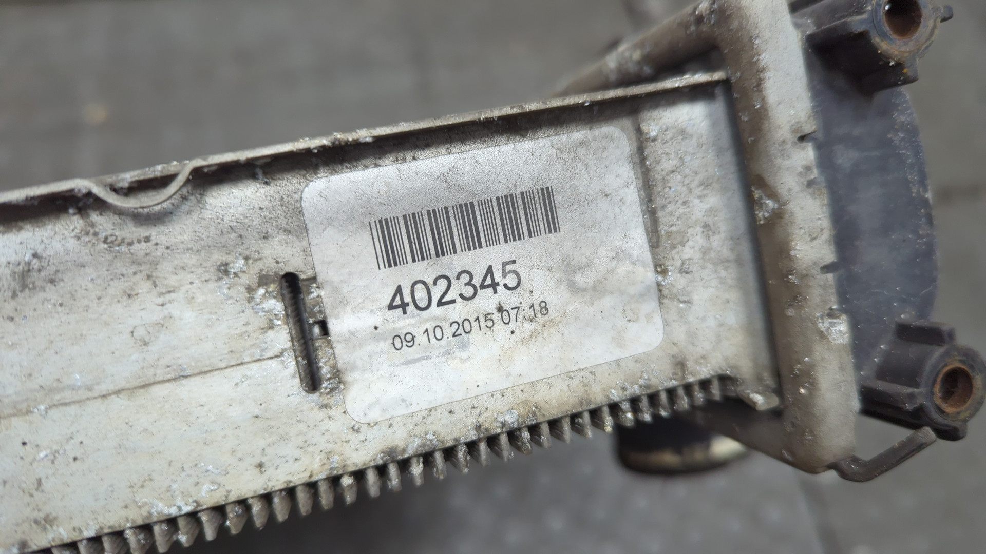 Радиатор охлаждения двигателя основной