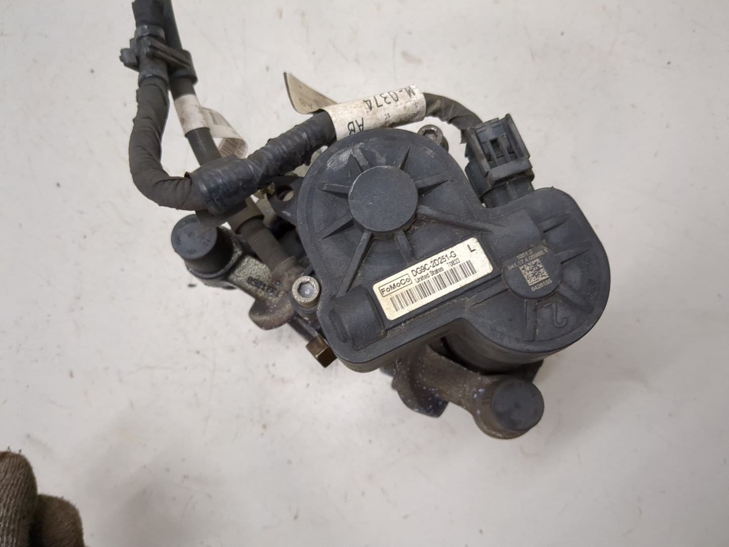 Суппорт задний левый