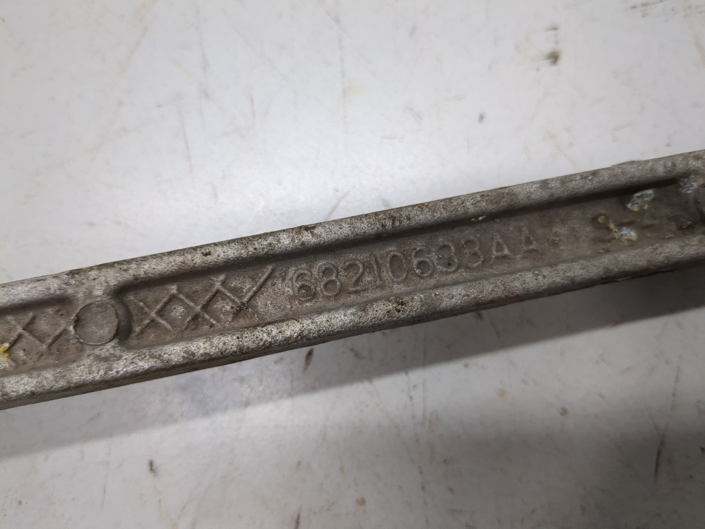 Рычаг задний