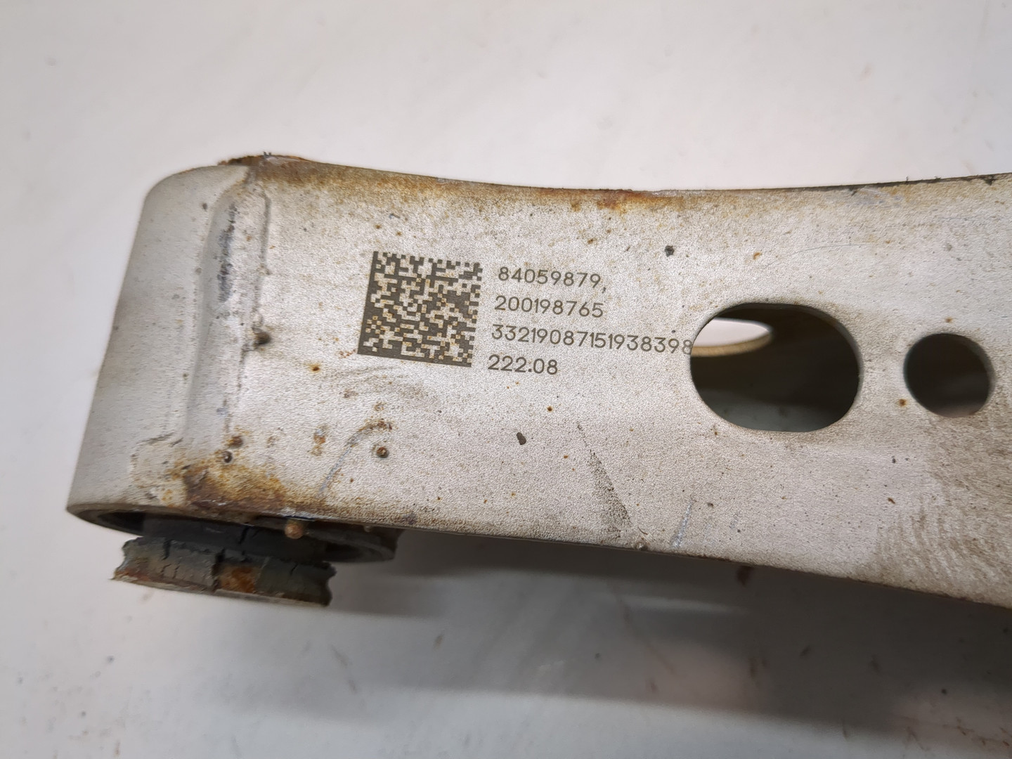 Рычаг задний