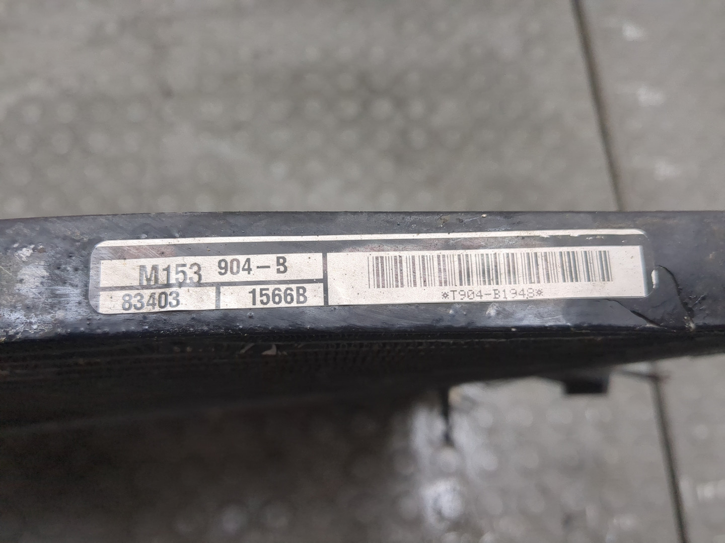 Радиатор кондиционера / конденсер