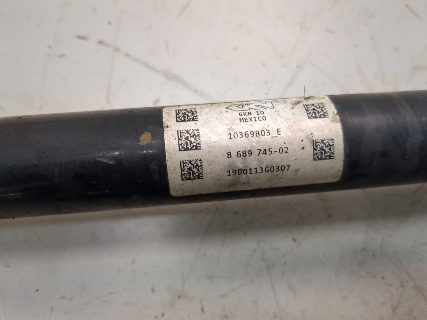 Полуось задняя левая