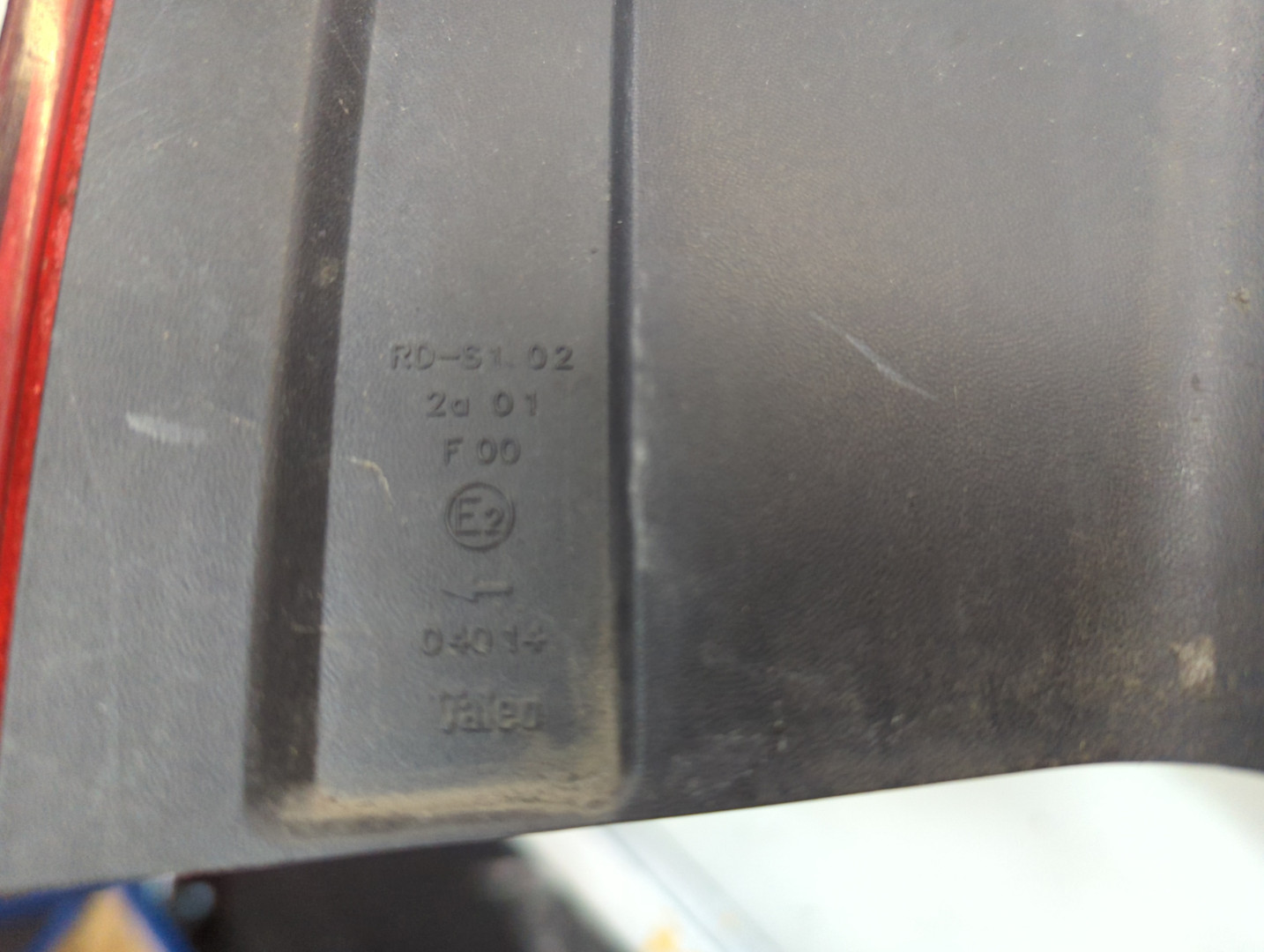 Фонарь задний левый