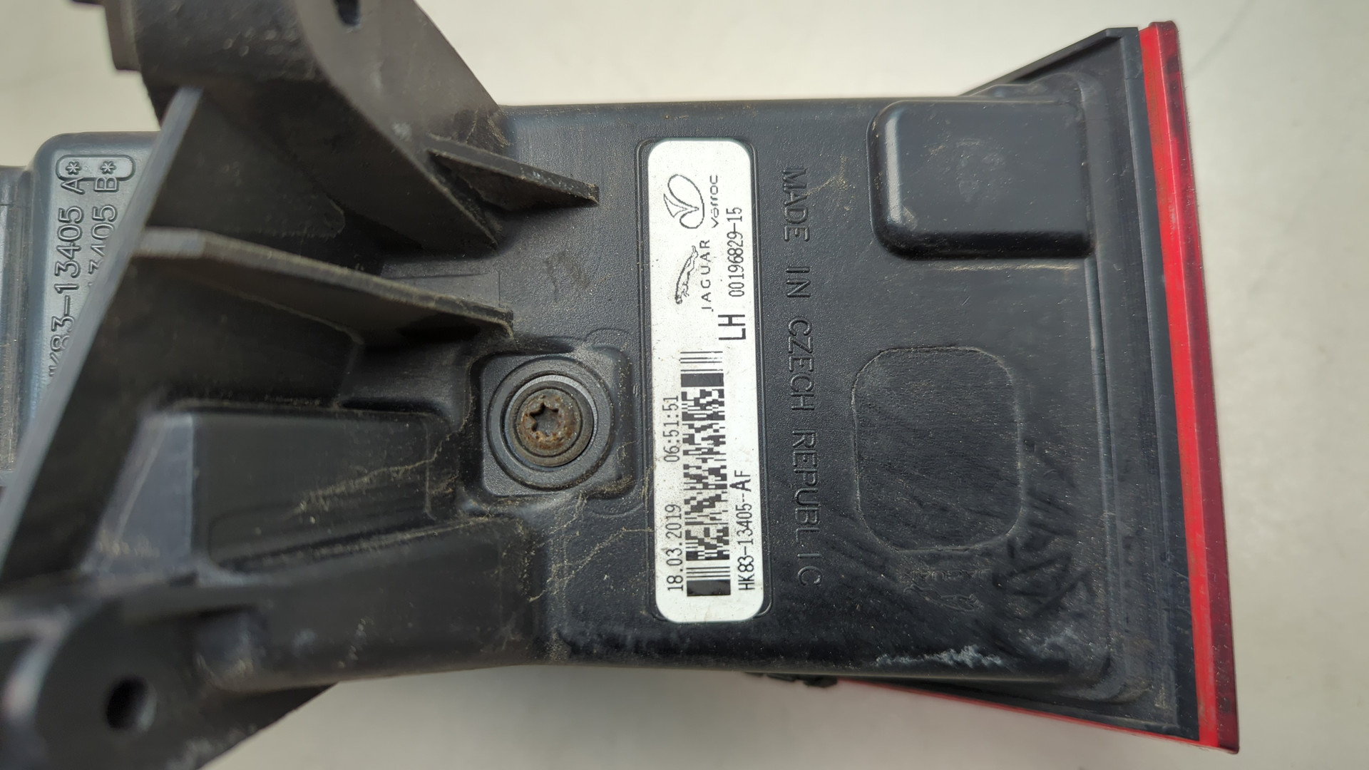 Фонарь задний левый