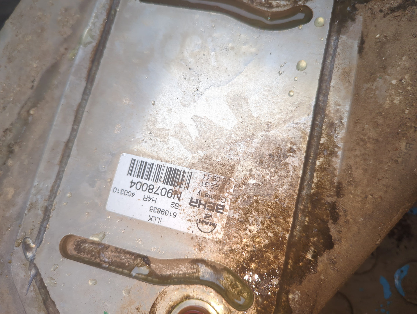 Тройник вентиляции картерных газов