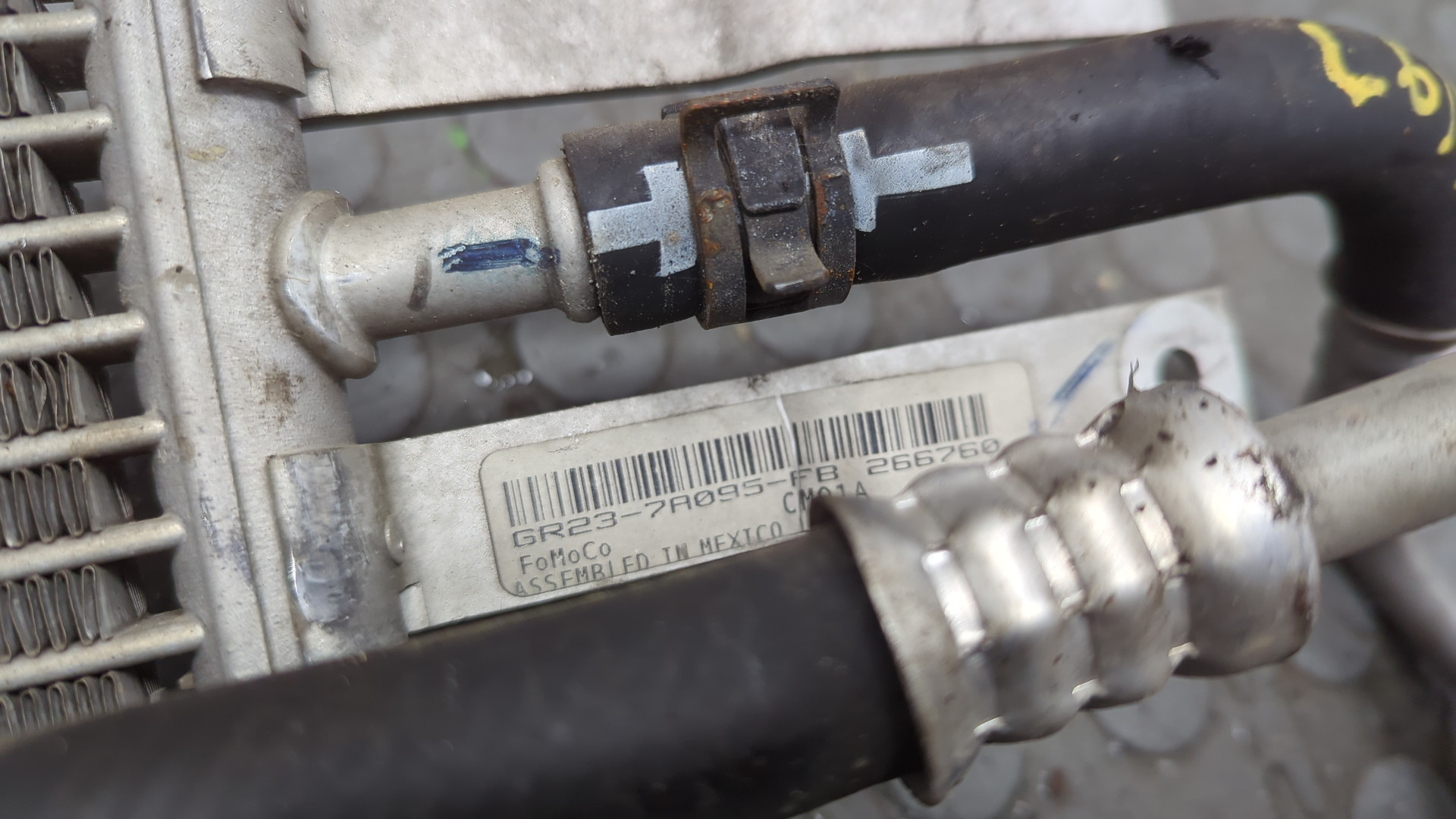 Радиатор масляный (теплообменник)