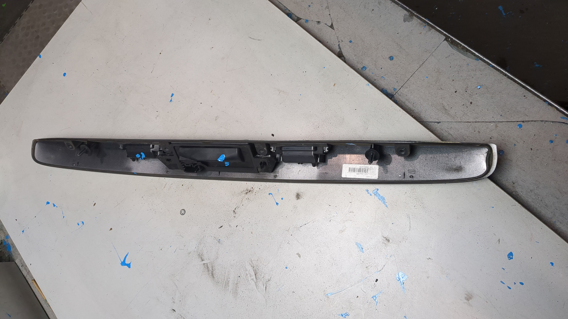 Фонарь подсветки номера