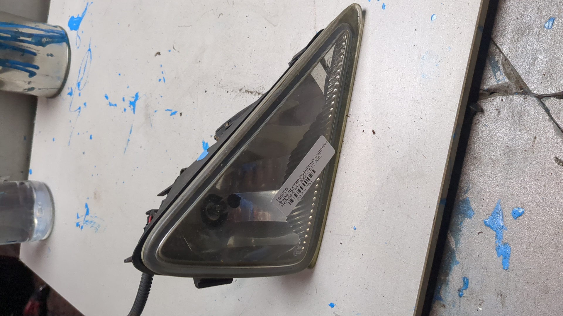 Фара противотуманная левая