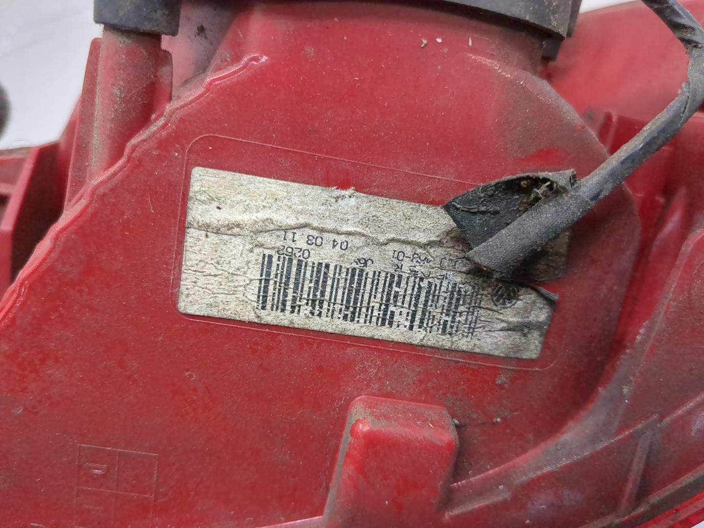 Фонарь задний левый