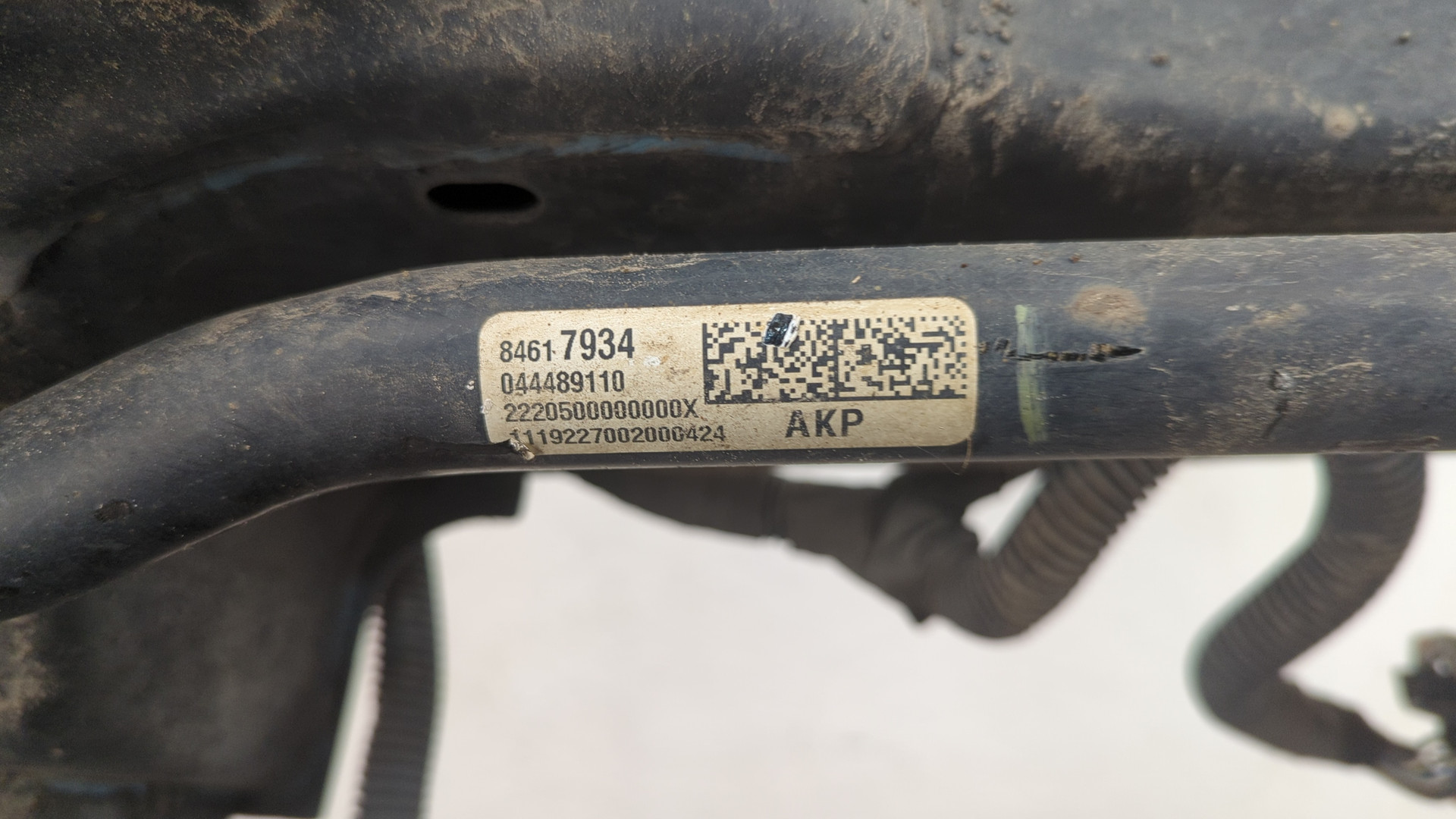 Балка задняя