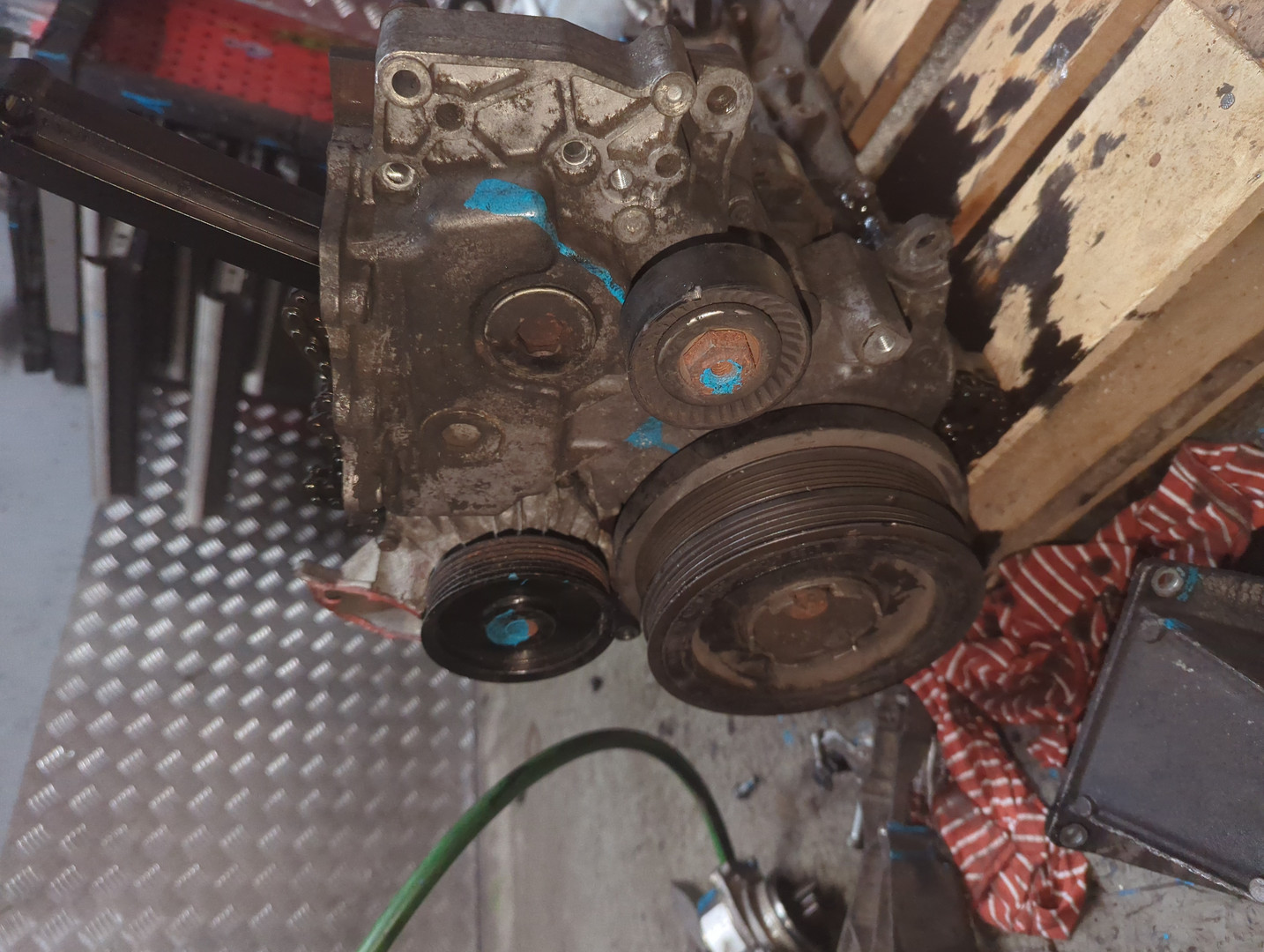 Блок двигателя