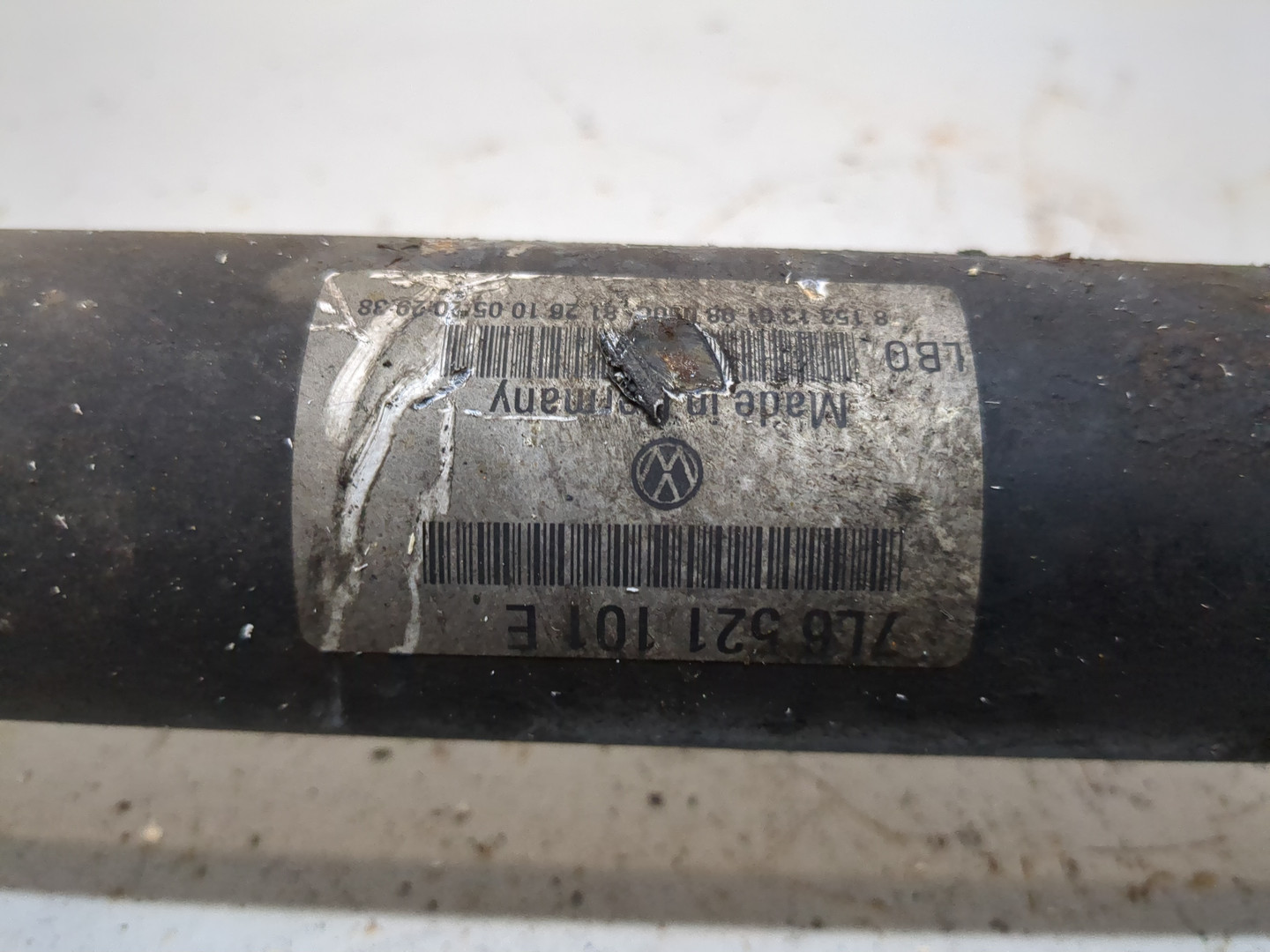 Вал карданный передний