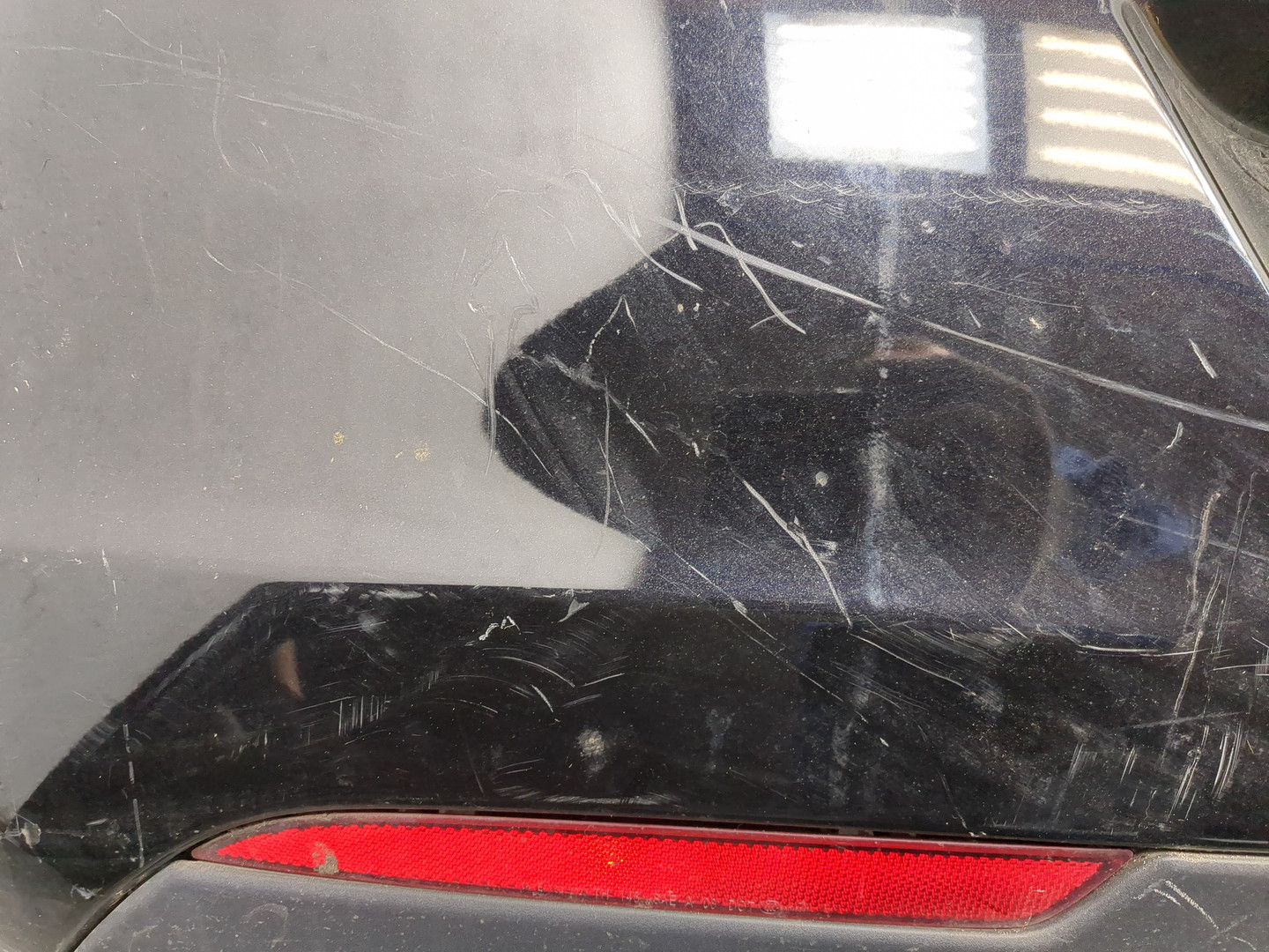 Бампер задний