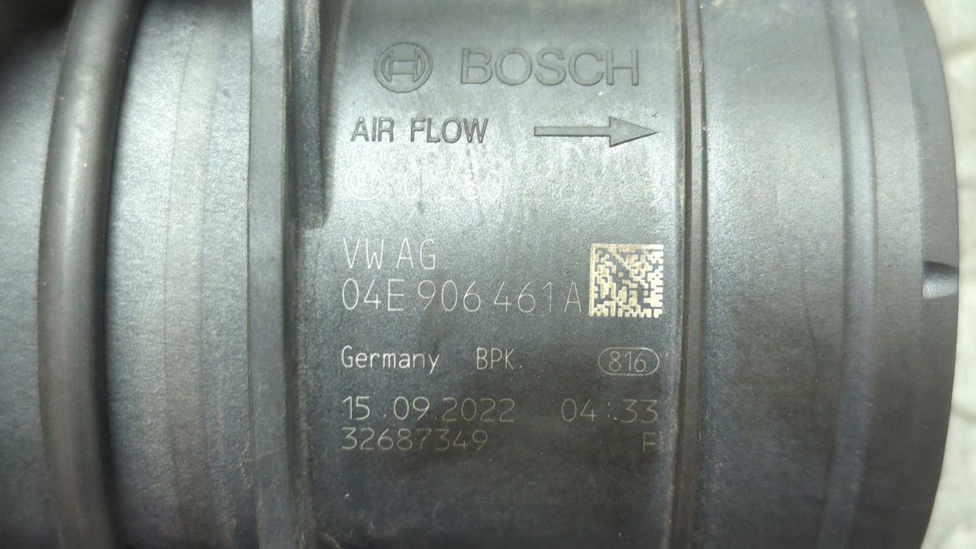 Расходомер воздуха (ДМРВ)