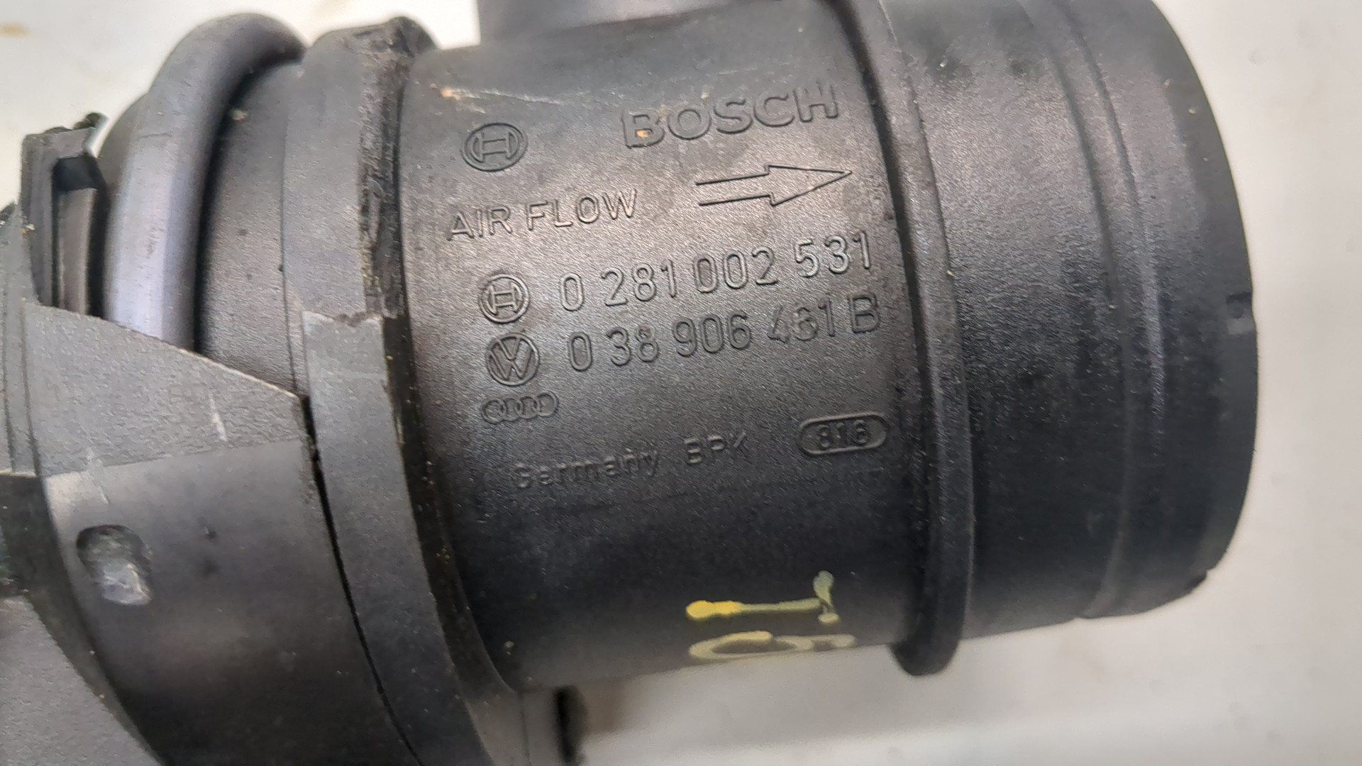 Расходомер воздуха (ДМРВ)