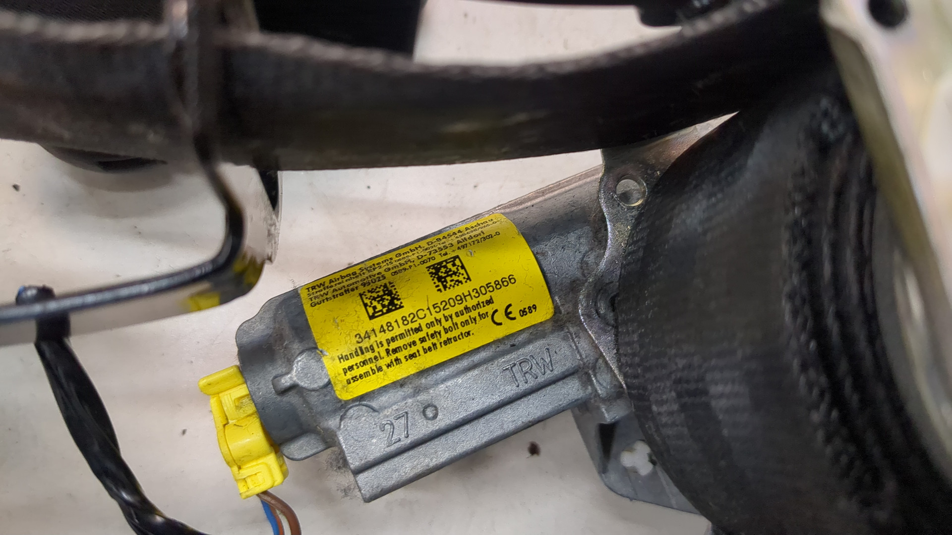 Ремень безопасности