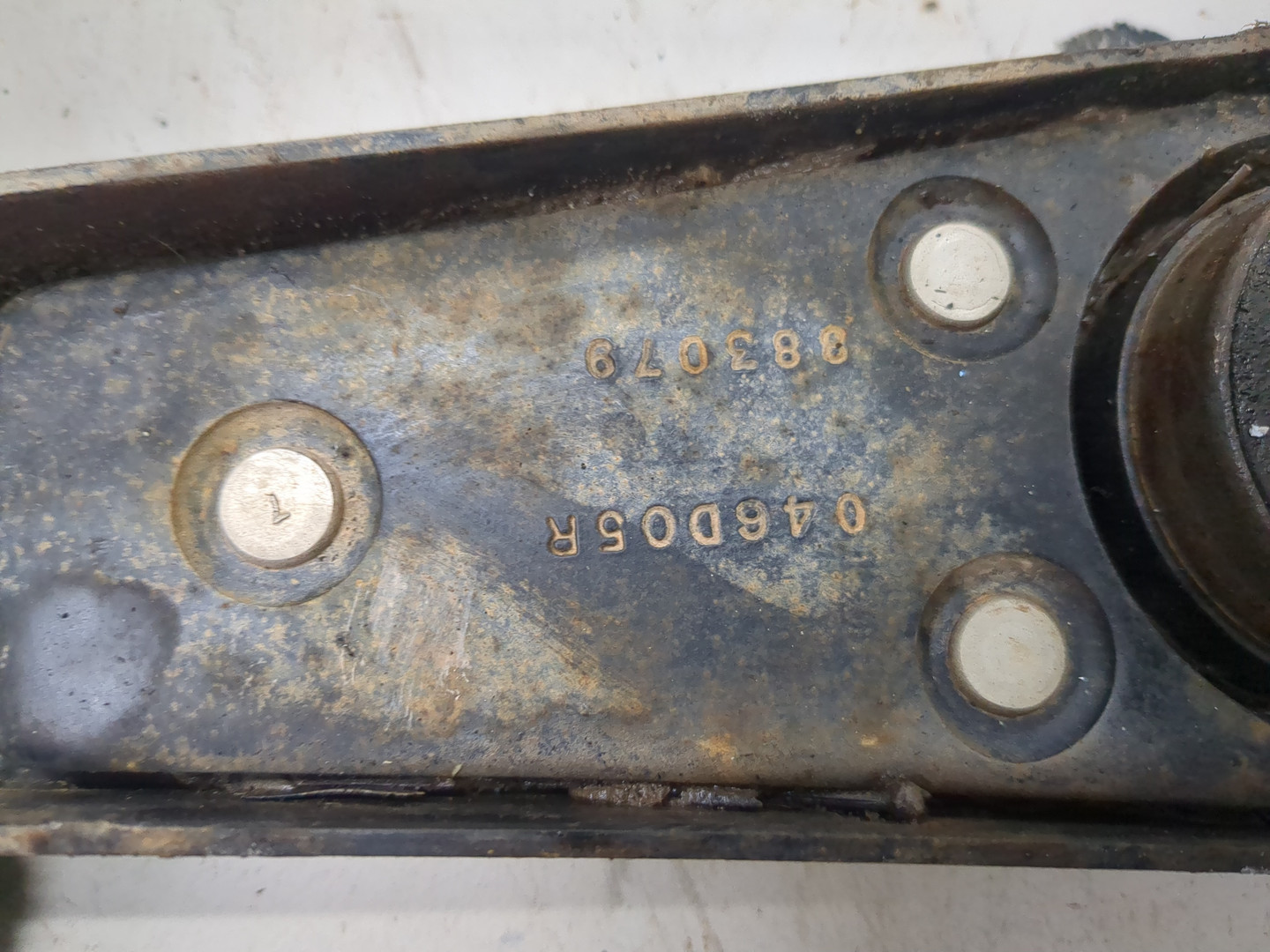 Рычаг задний