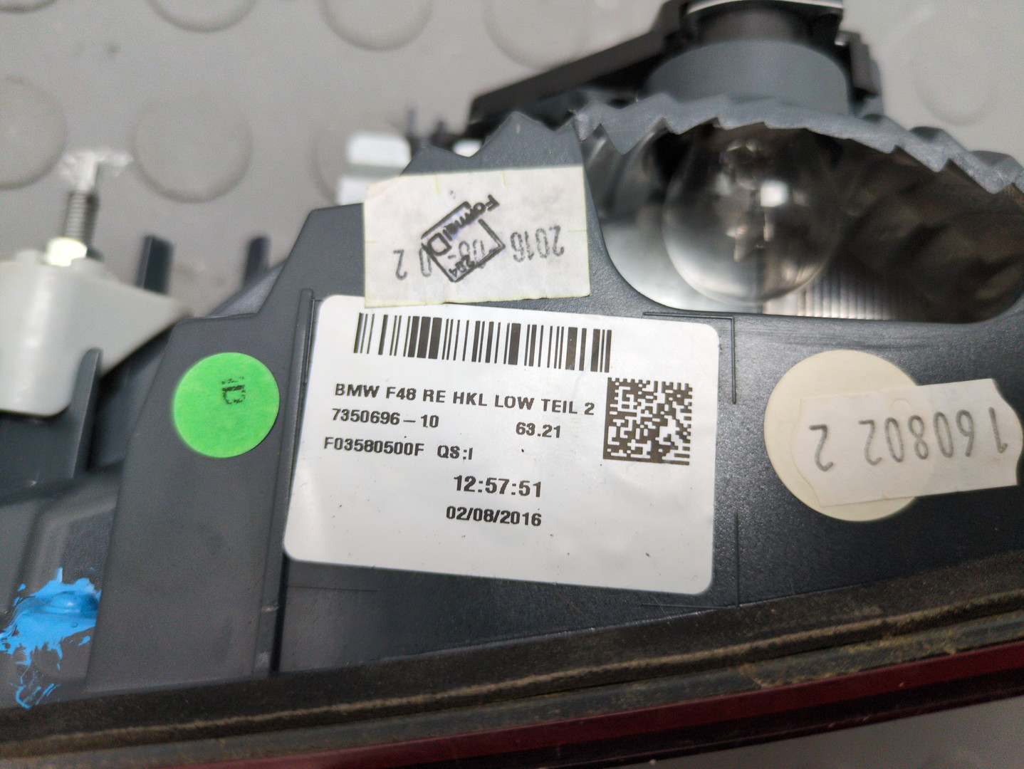 Фонарь задний внутренний правый