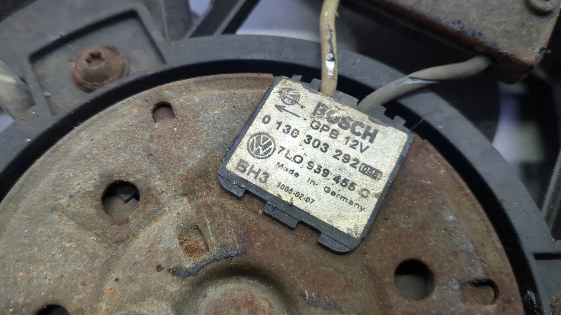 Вентилятор радиатора