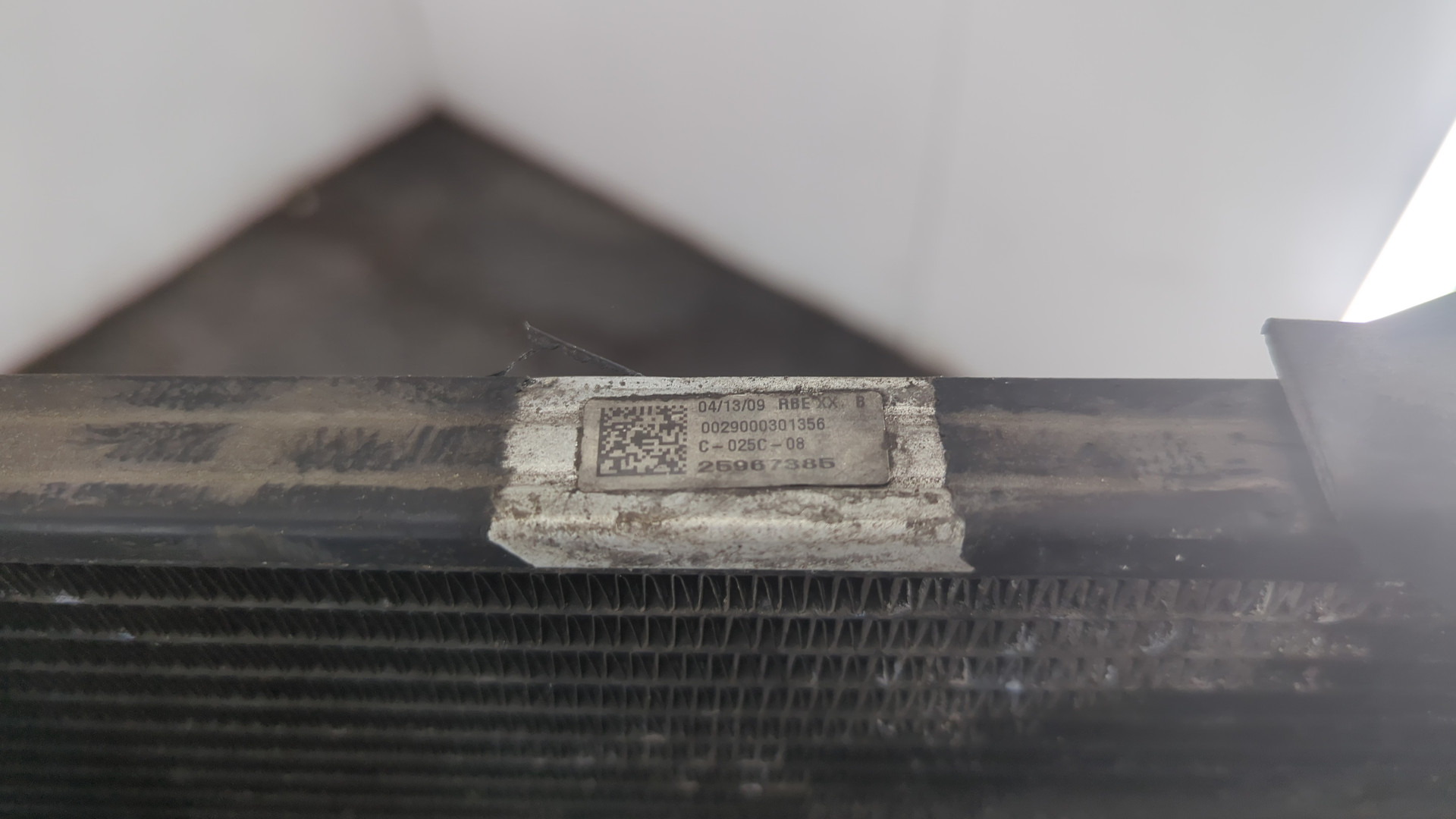 Радиатор кондиционера / конденсер