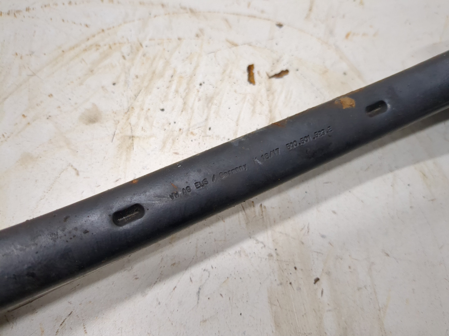 Рычаг задний