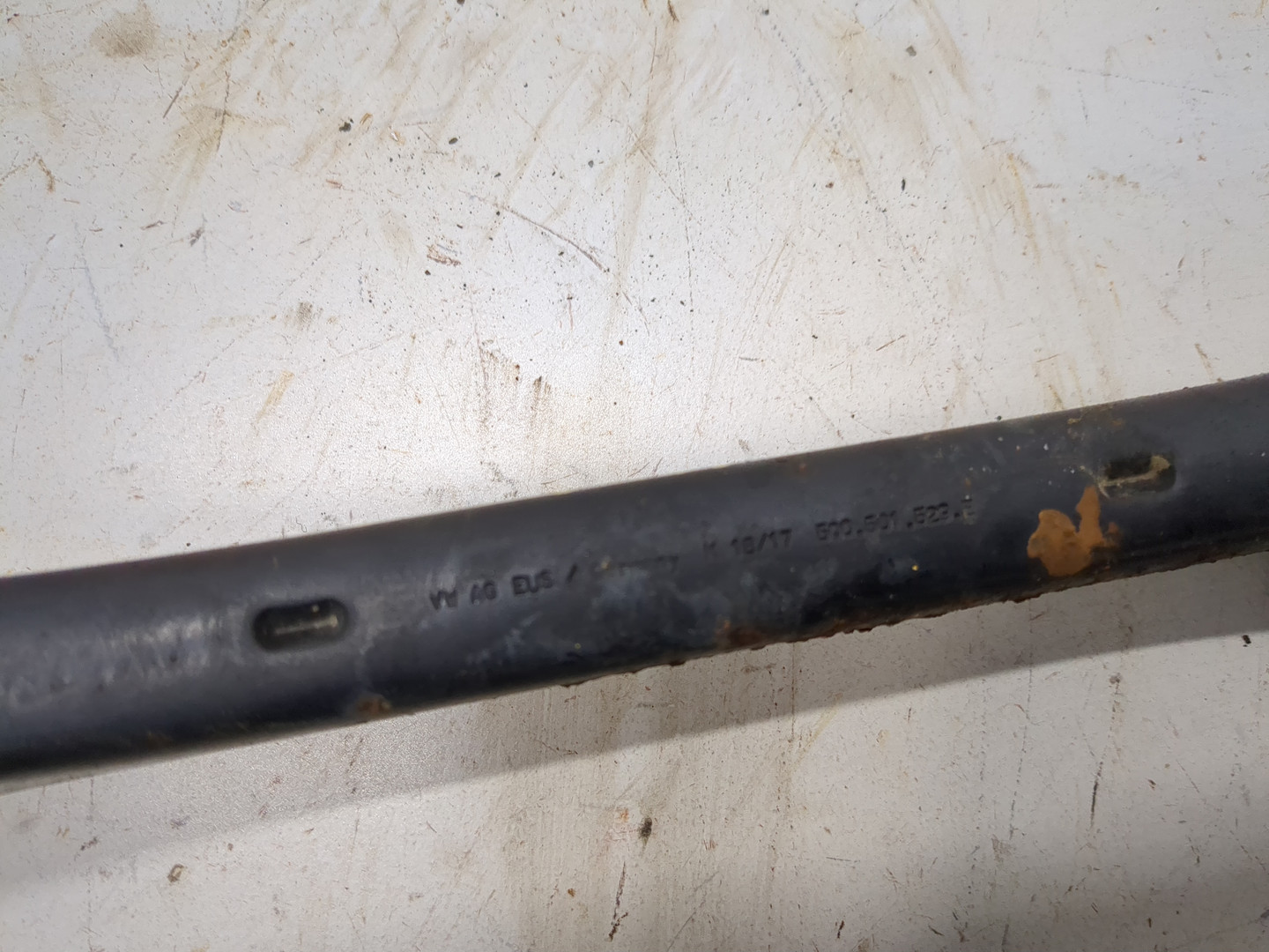 Рычаг задний