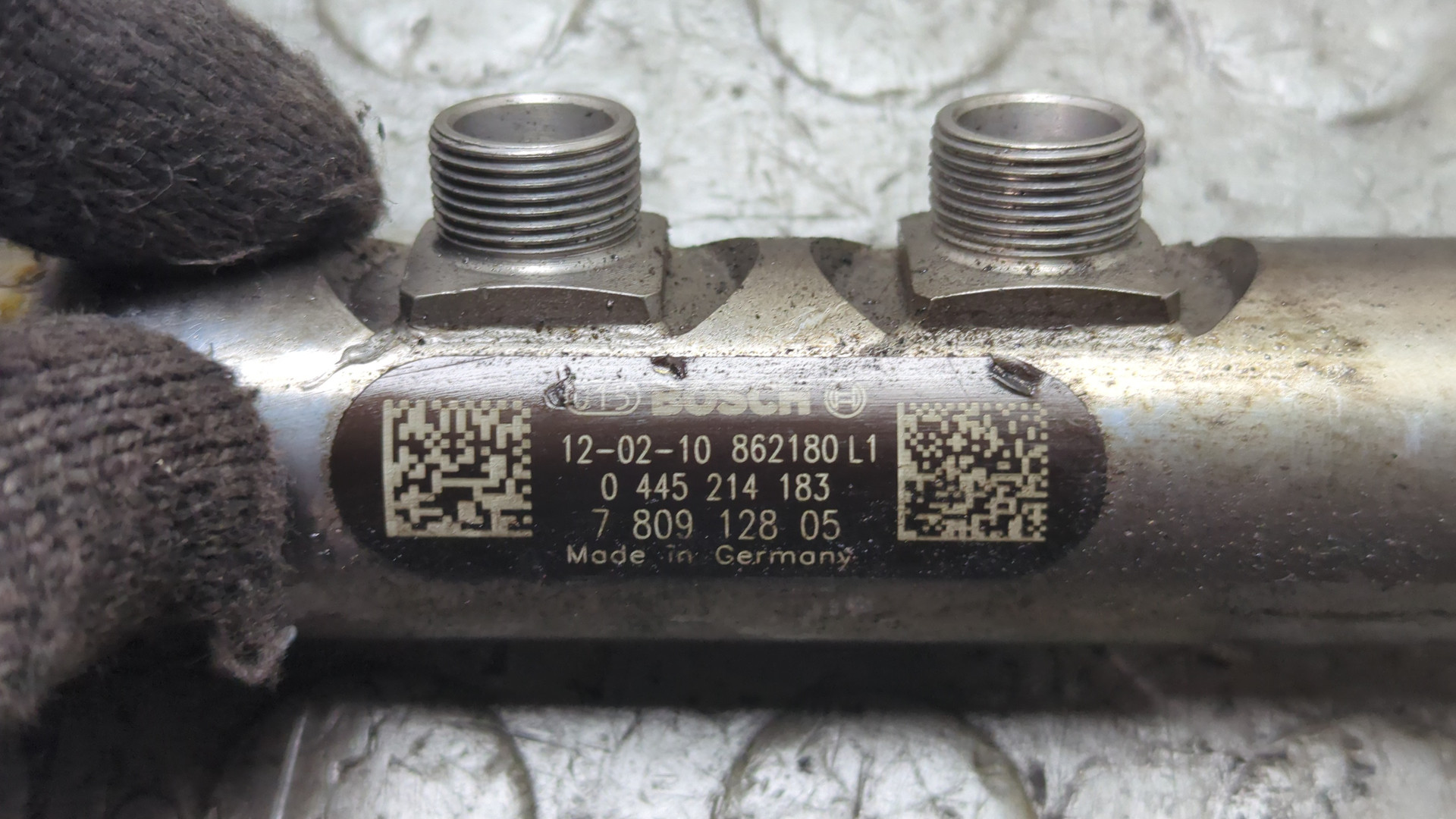 Рейка топливная (рампа)