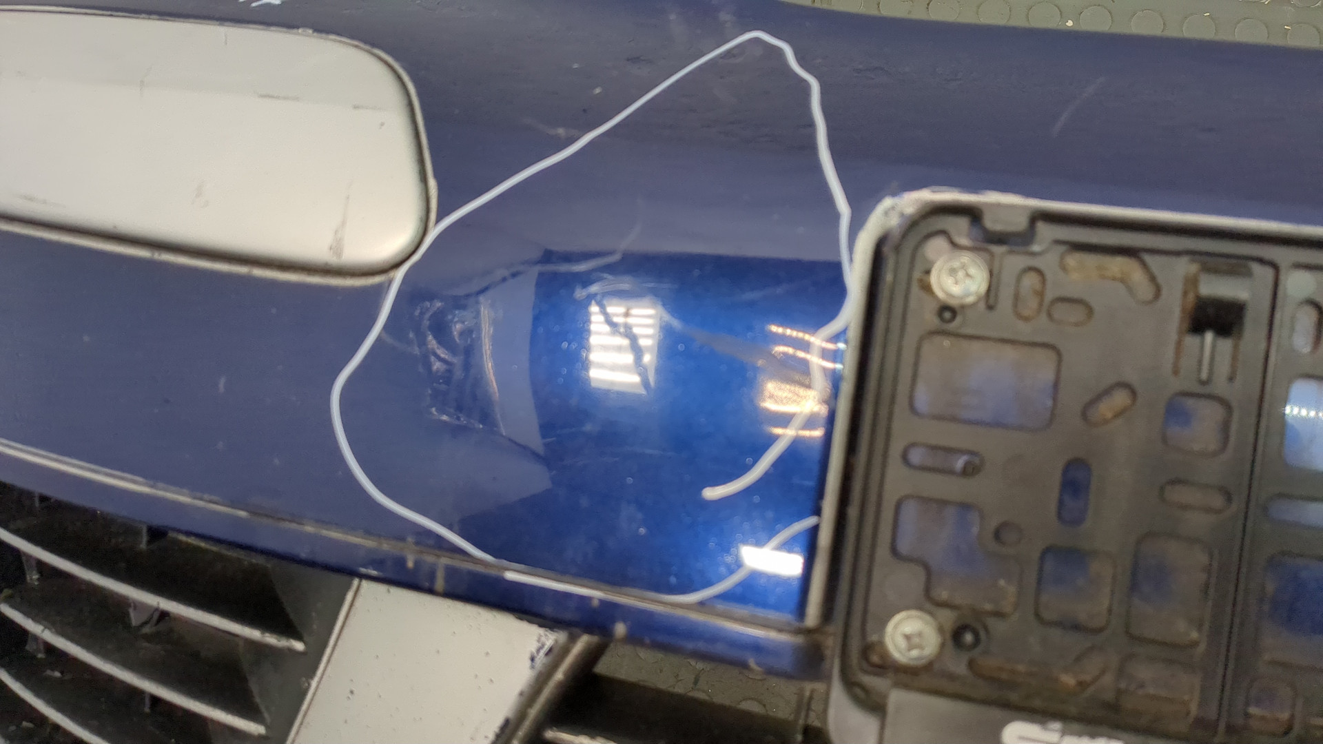 Бампер передний