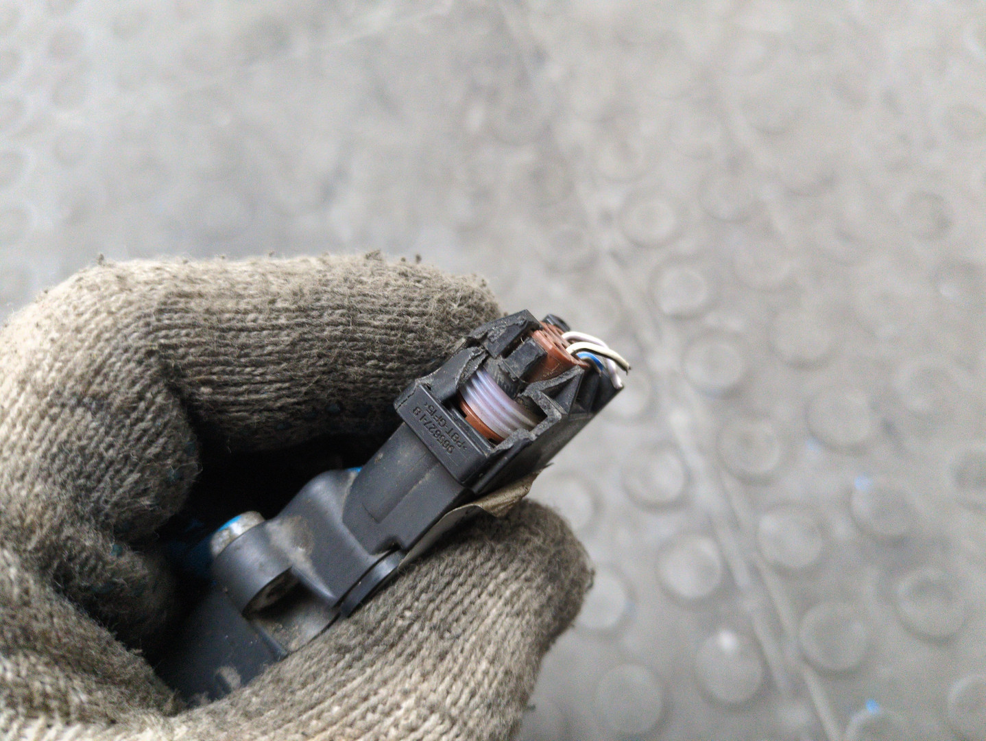 Датчик регулировки дорож. просвета