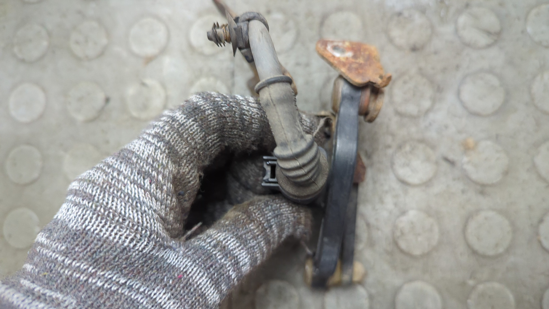 Датчик регулировки дорож. просвета