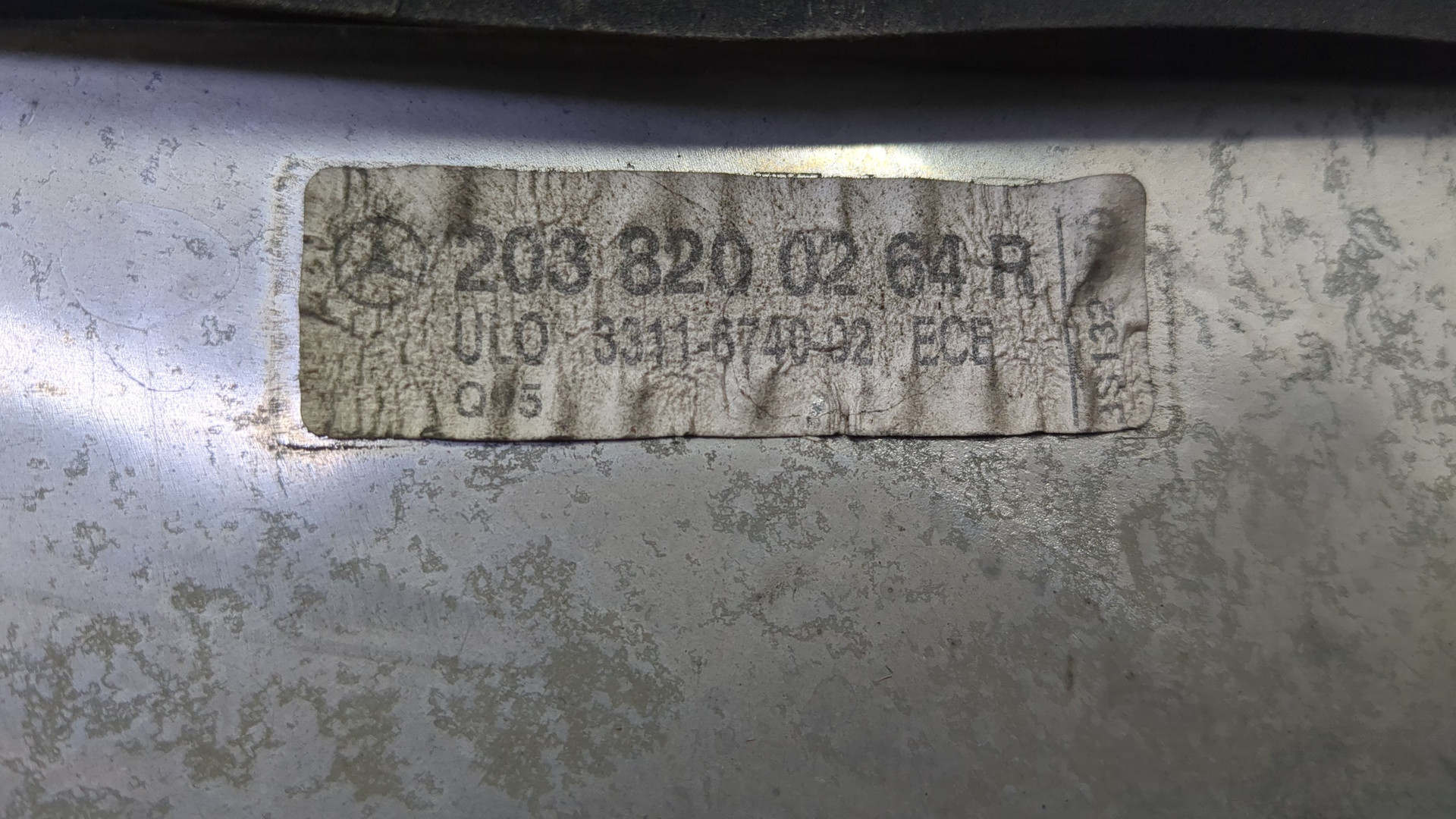 Фонарь задний правый