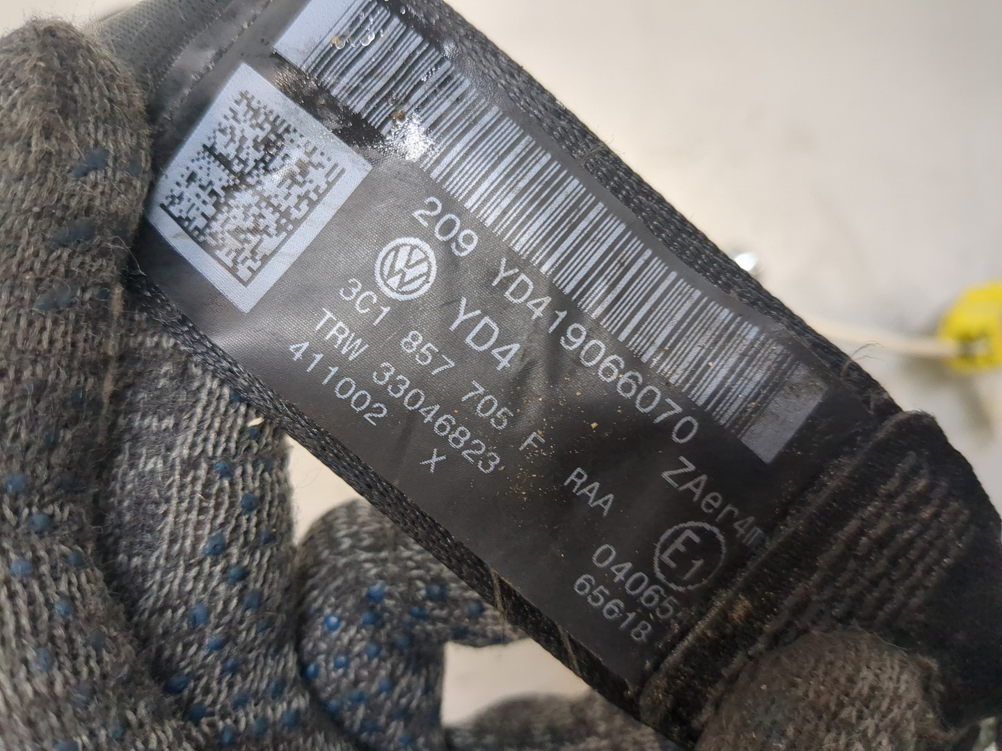 Ремень безопасности