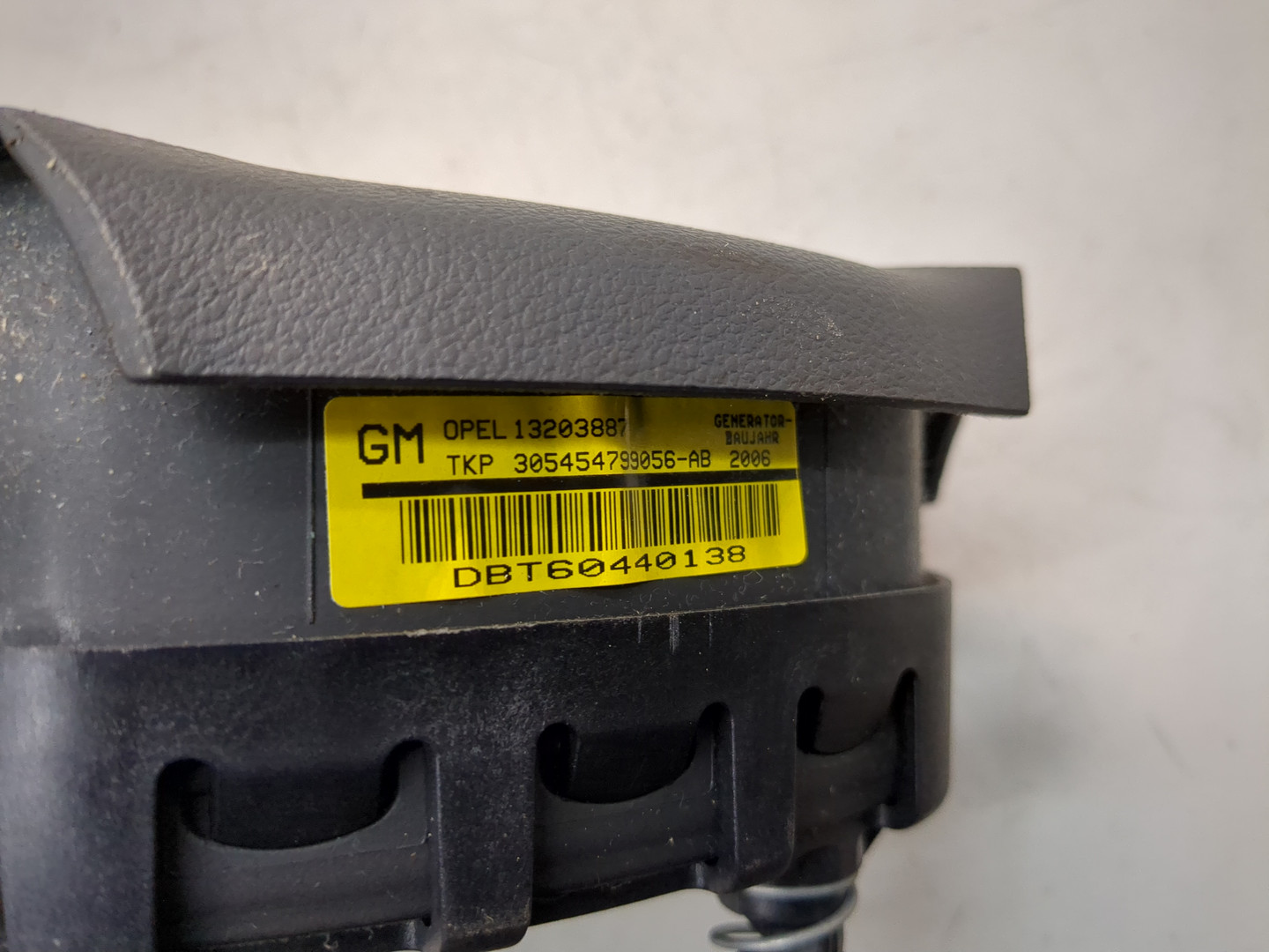 Подушка безопасности в рулевое колесо