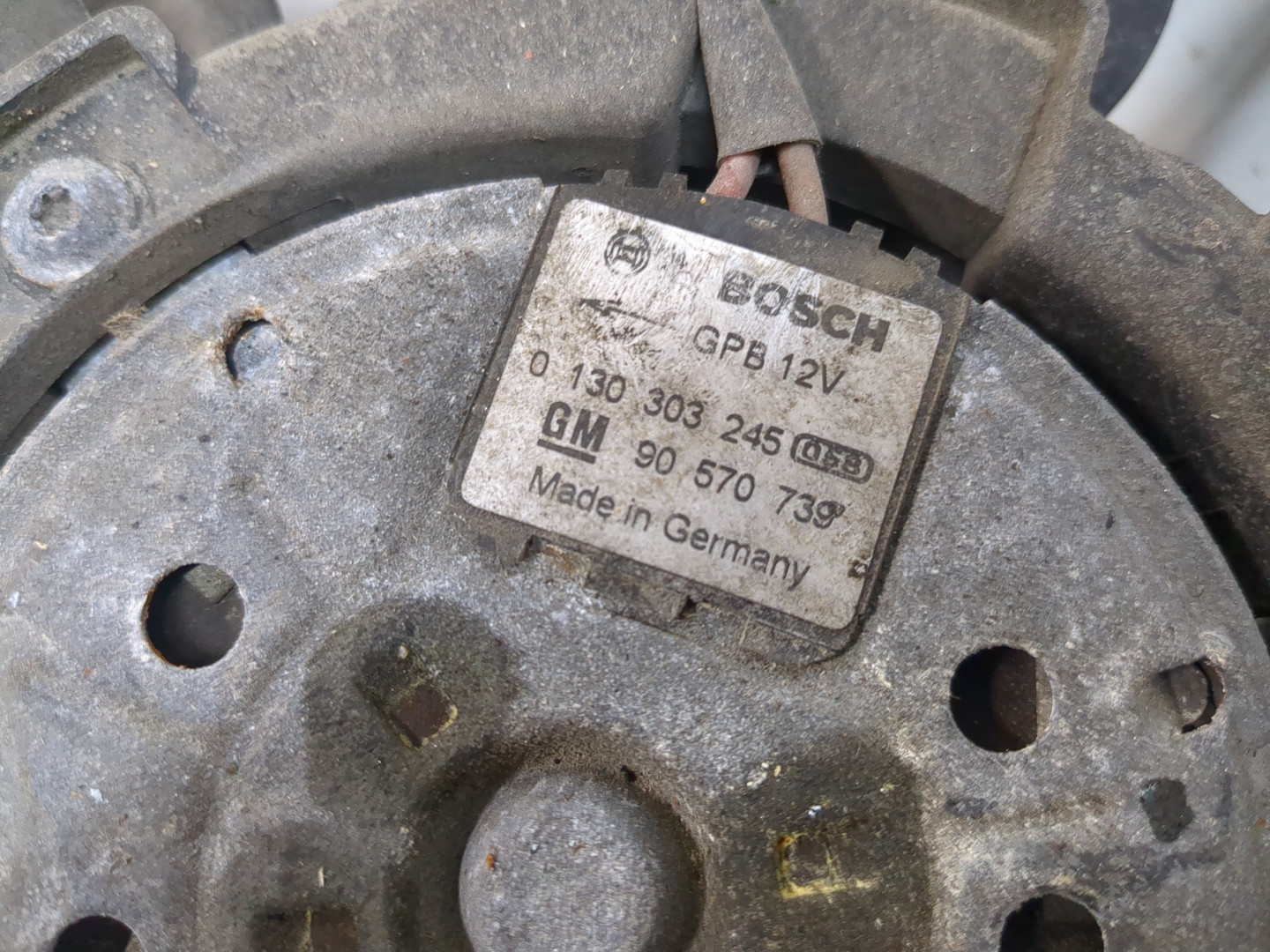 Вентилятор радиатора