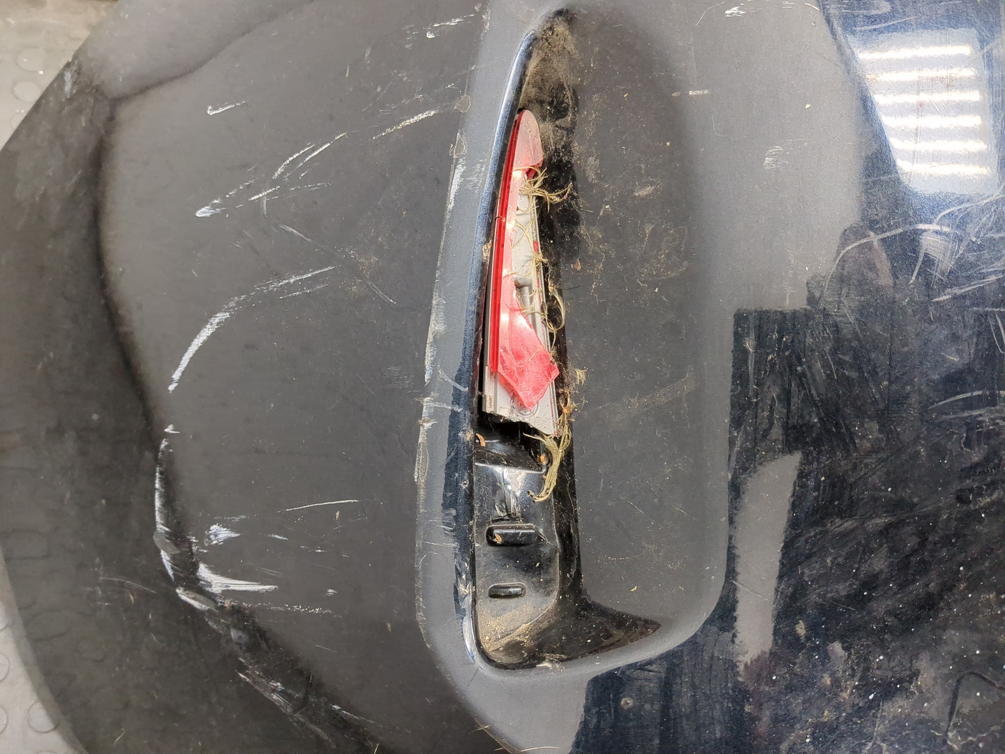 Бампер задний