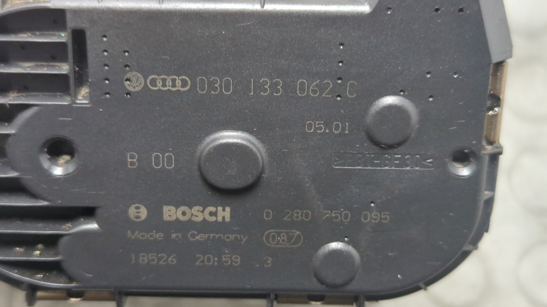 Заслонка дроссельная электрическая